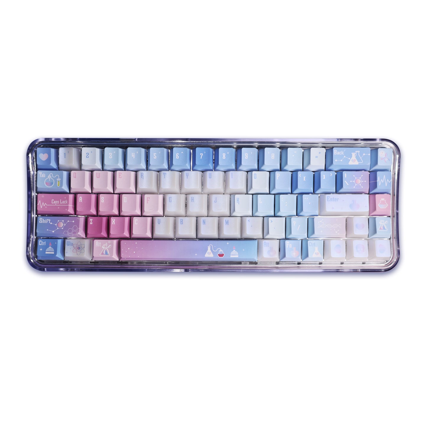 #0182 Heartbeat Lab Keycap Designed By Dorakey (not Including Keyboard)