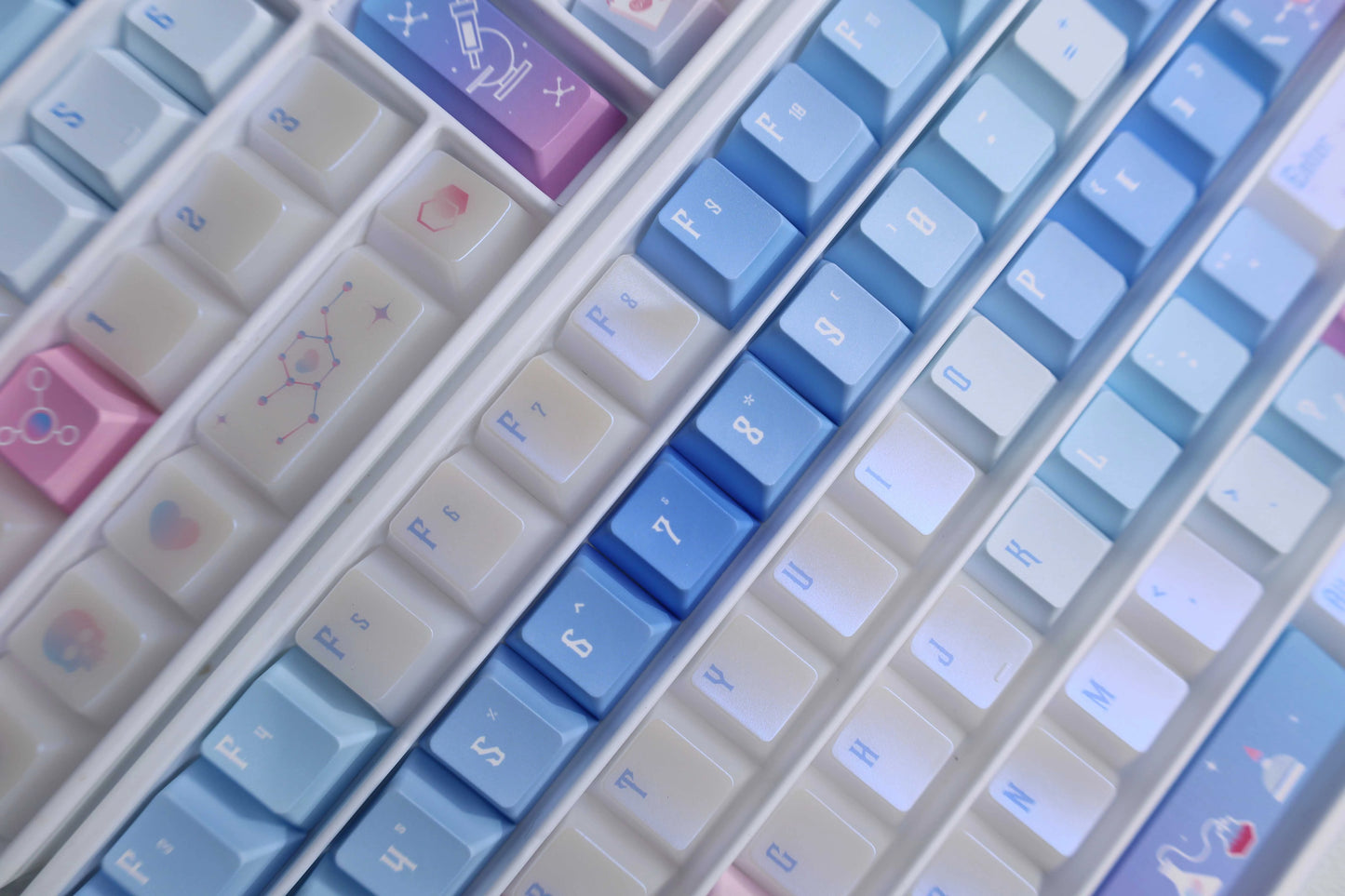 #0182 Heartbeat Lab Keycap Designed By Dorakey (not Including Keyboard)