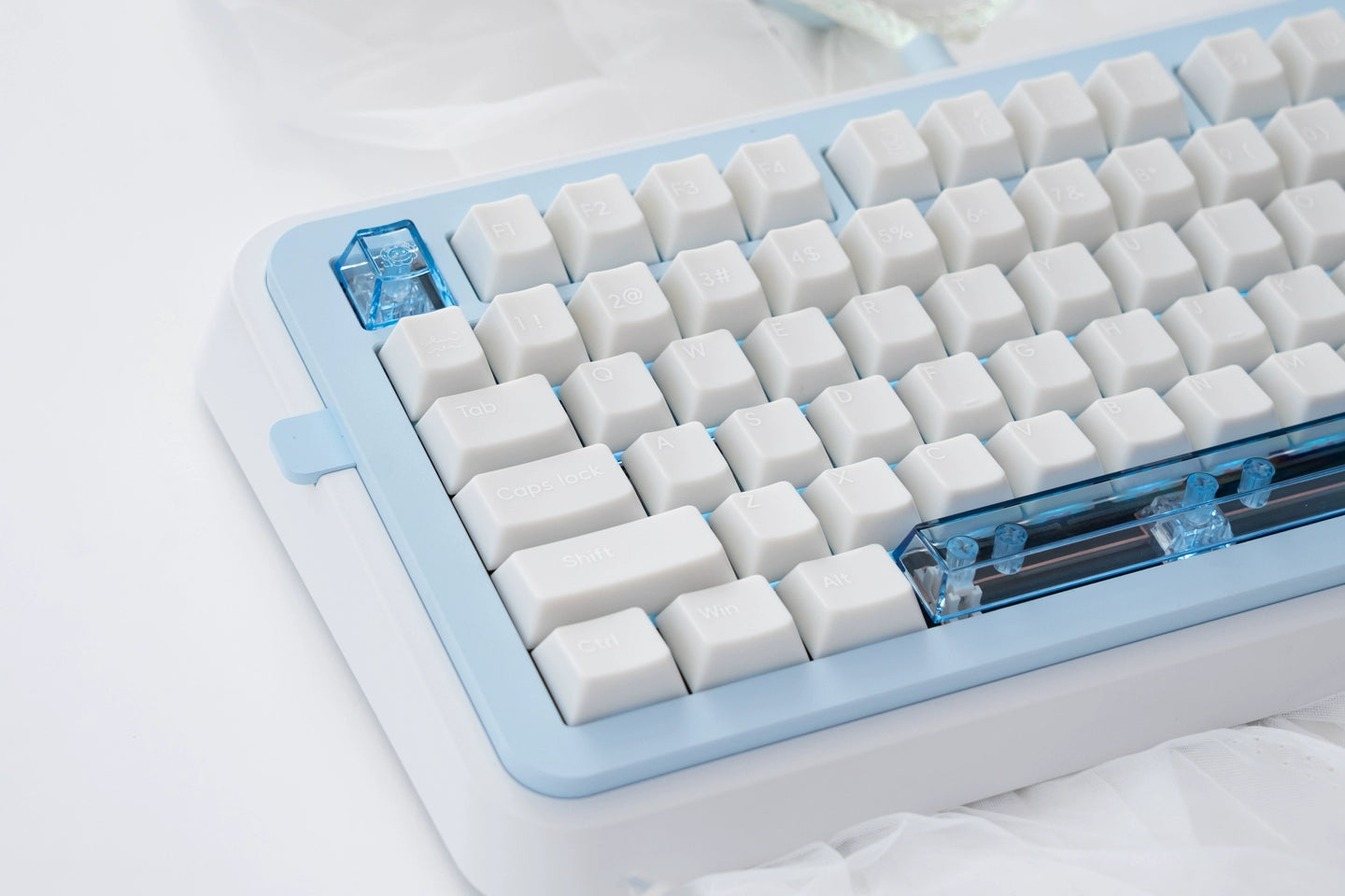 #0209 Star Talks Creamy White Keycap Cherry Profile Designed By URE(not including keyboard)