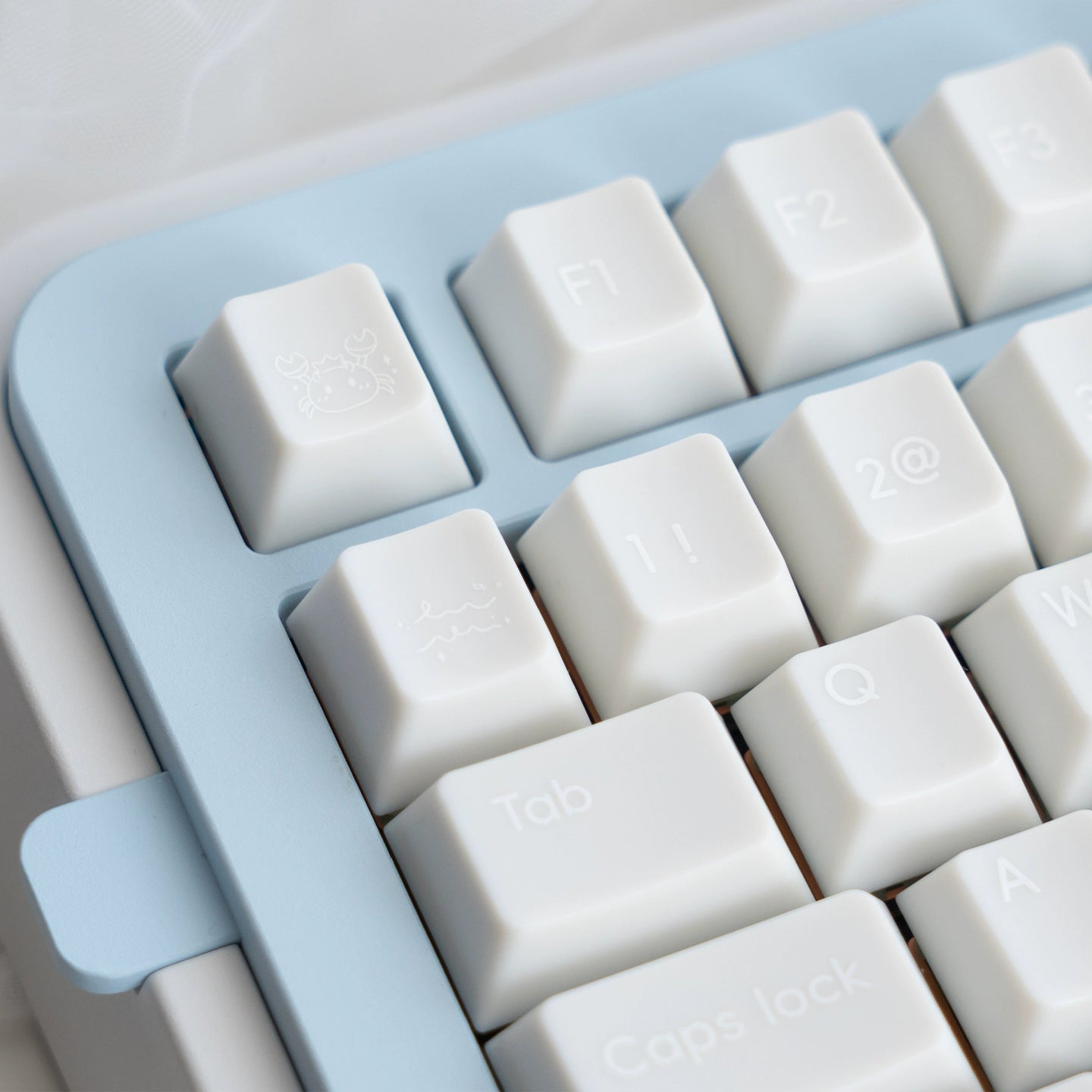 #0209 Star Talks Creamy White Keycap Cherry Profile Designed By URE(not including keyboard)