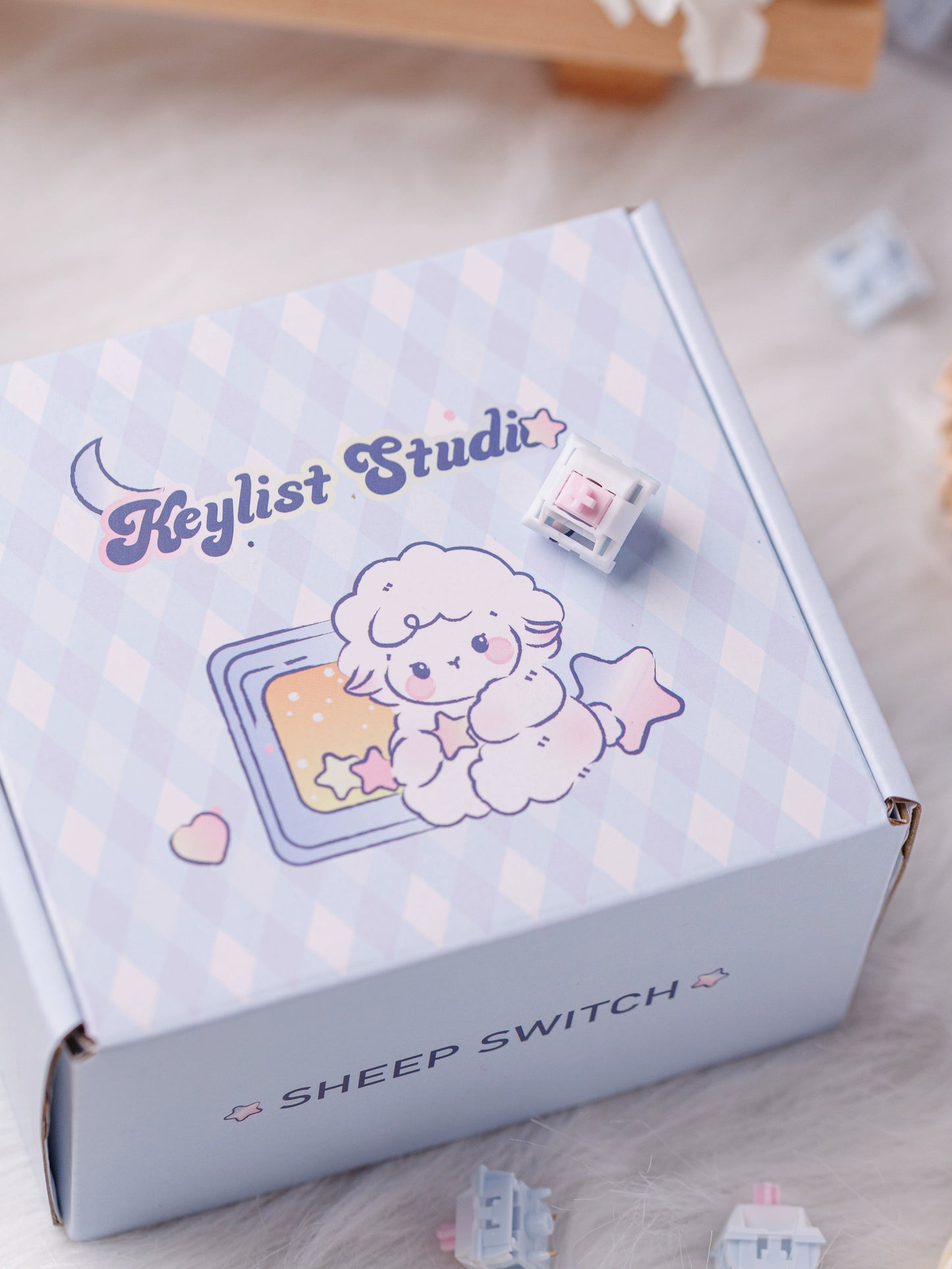 Little Baa Switch Light Pressure Linear Thocky Creamy Designed By Keylist Studio