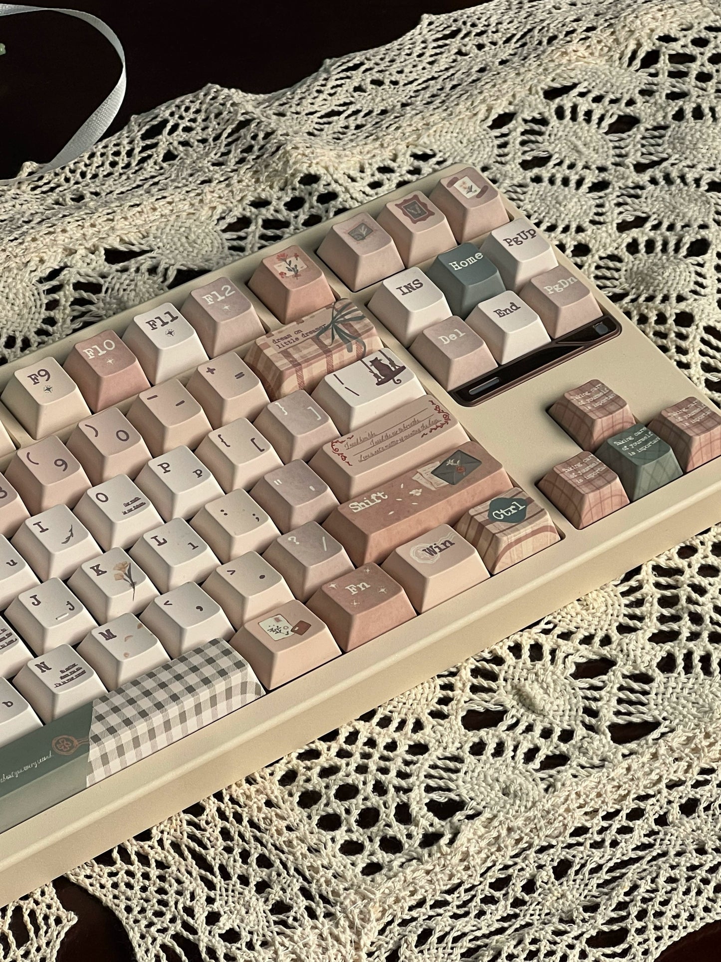 127 Autumn Leaves Letterhead Beige Cream Cherry Profile Designed By Mocoo