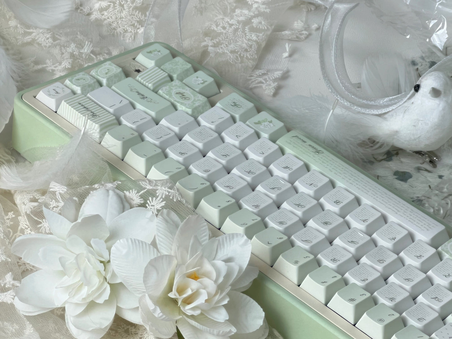 #0169 Spring Day Light Green Keycap Designed By Mocoo