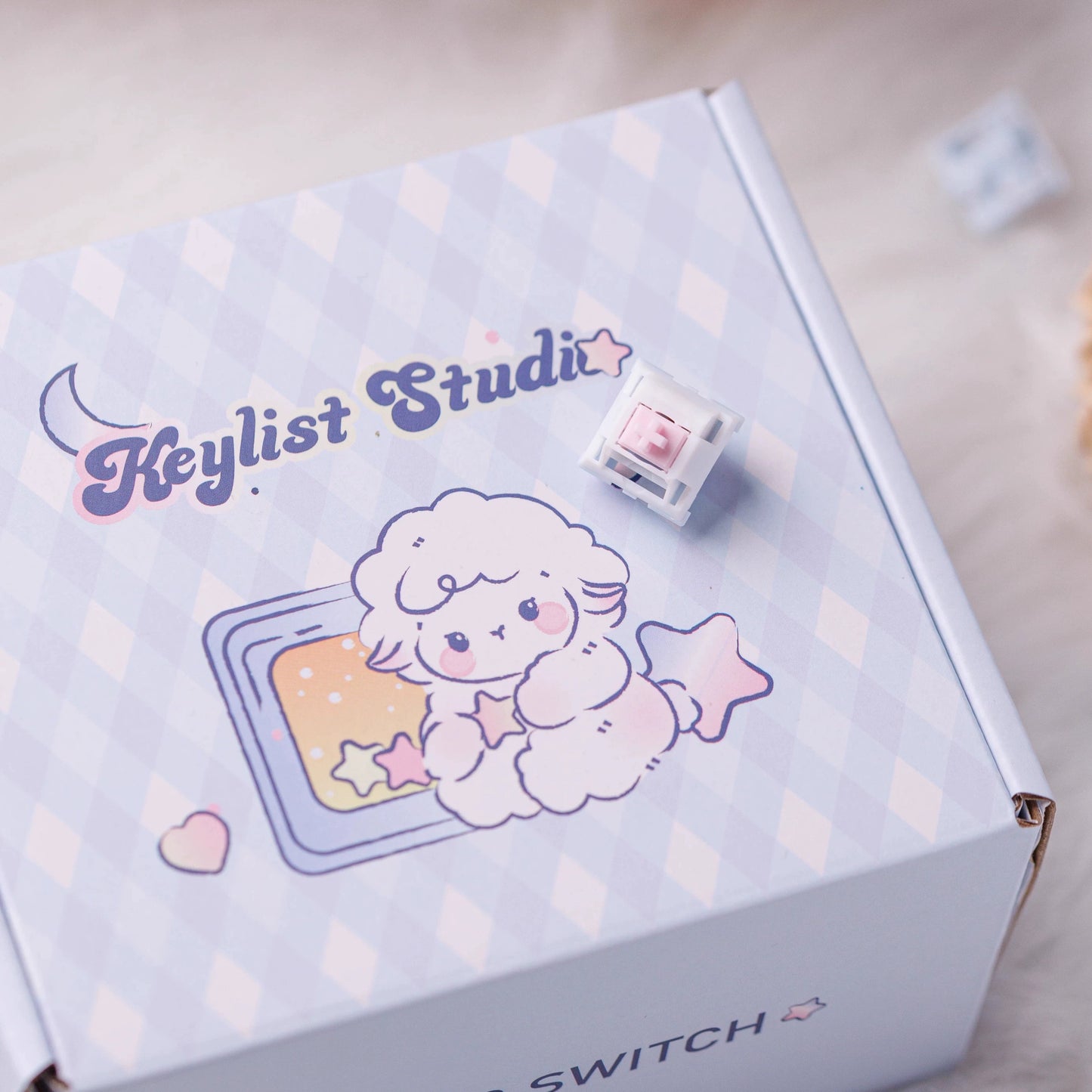 Little Baa Switch Light Pressure Linear Thocky Creamy Designed By Keylist Studio