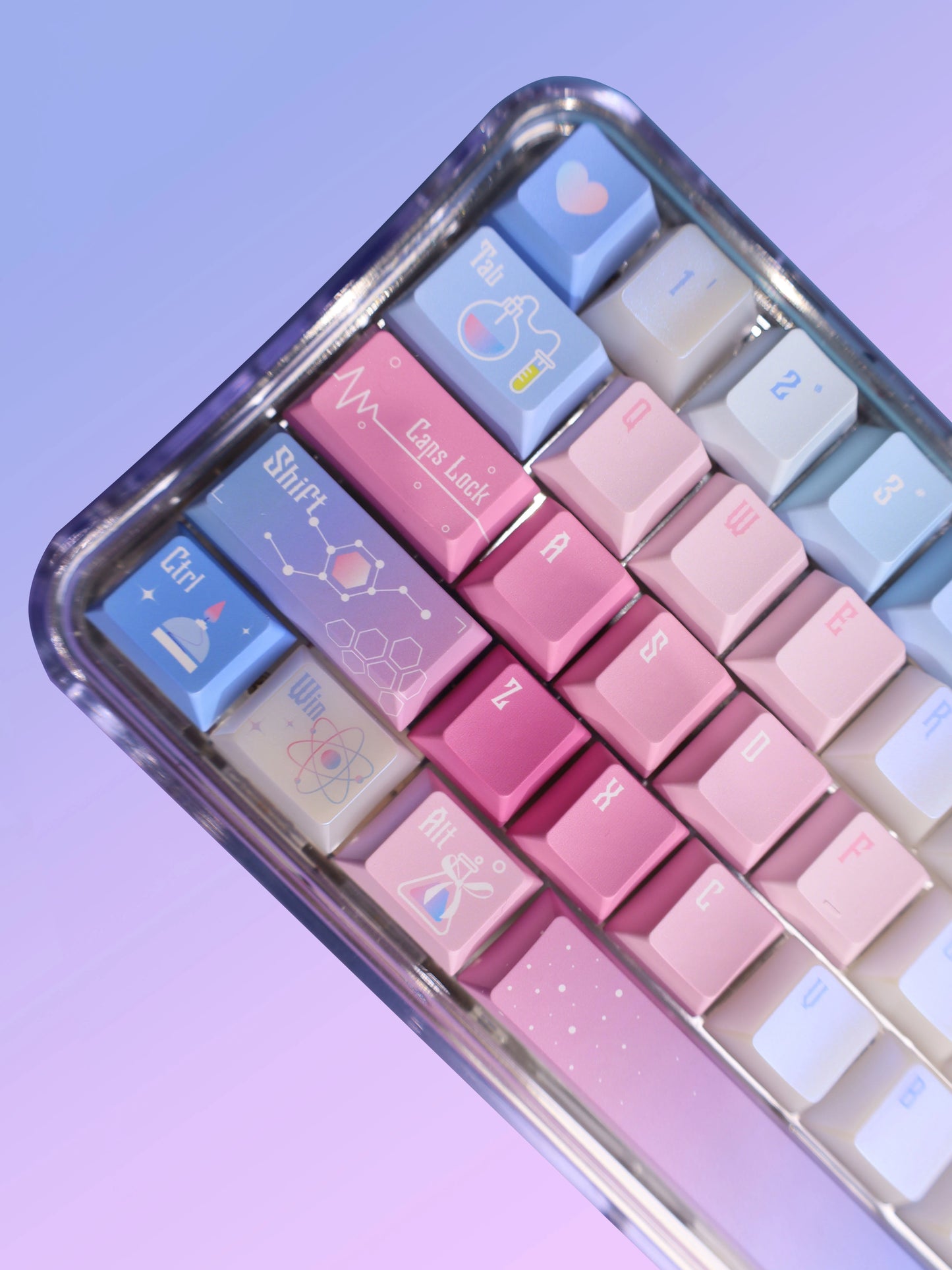 #0182 Heartbeat Lab Keycap Designed By Dorakey (not Including Keyboard)