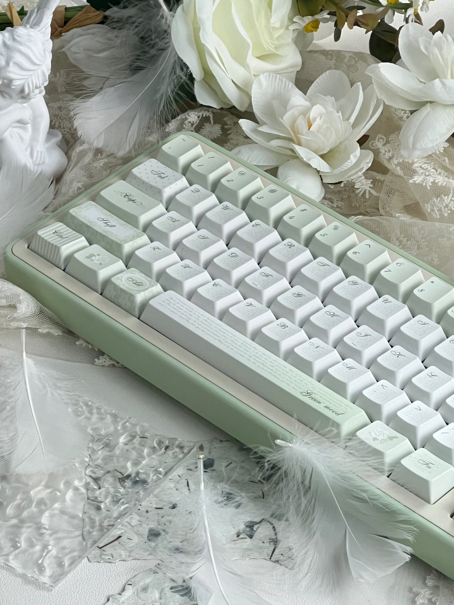 #0169 Spring Day Light Green Keycap Designed By Mocoo