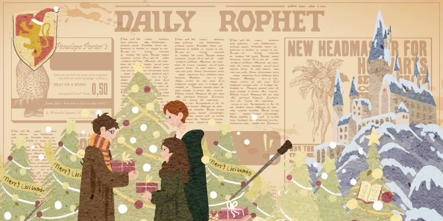 126 Hogwarts Christmas Eve Keycaps Designed By Sleepy Sheep