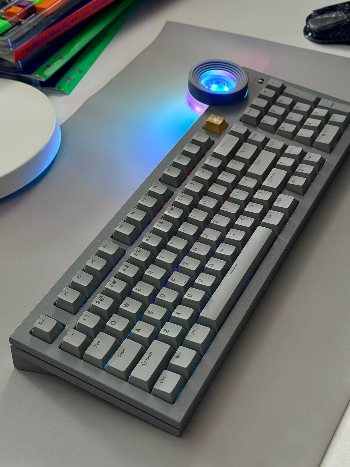 ONLY 1 Instock Dry Studio ATM98Misty Dusk Star Ring RGB Backlit Wireless Aluminum Mechanical