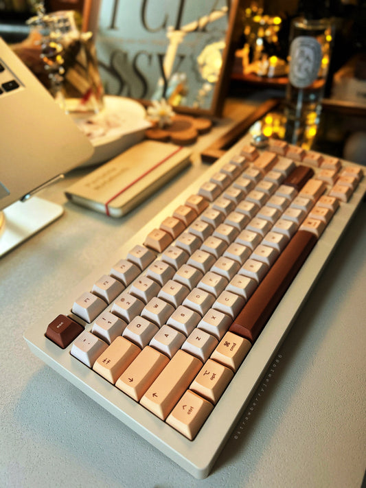 Sample For Sale ONLY 1 Instock Sprout 75 — The Bubble Tea Mechanical Keyboard