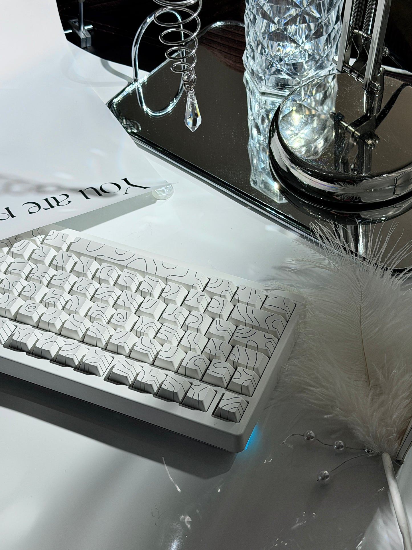 Unboxing ONLY 1 Instock ELECFOX SPECTRA75 Mechanical Gaming Keyboard Wireless RGB Backlight Dot Matrix Display
