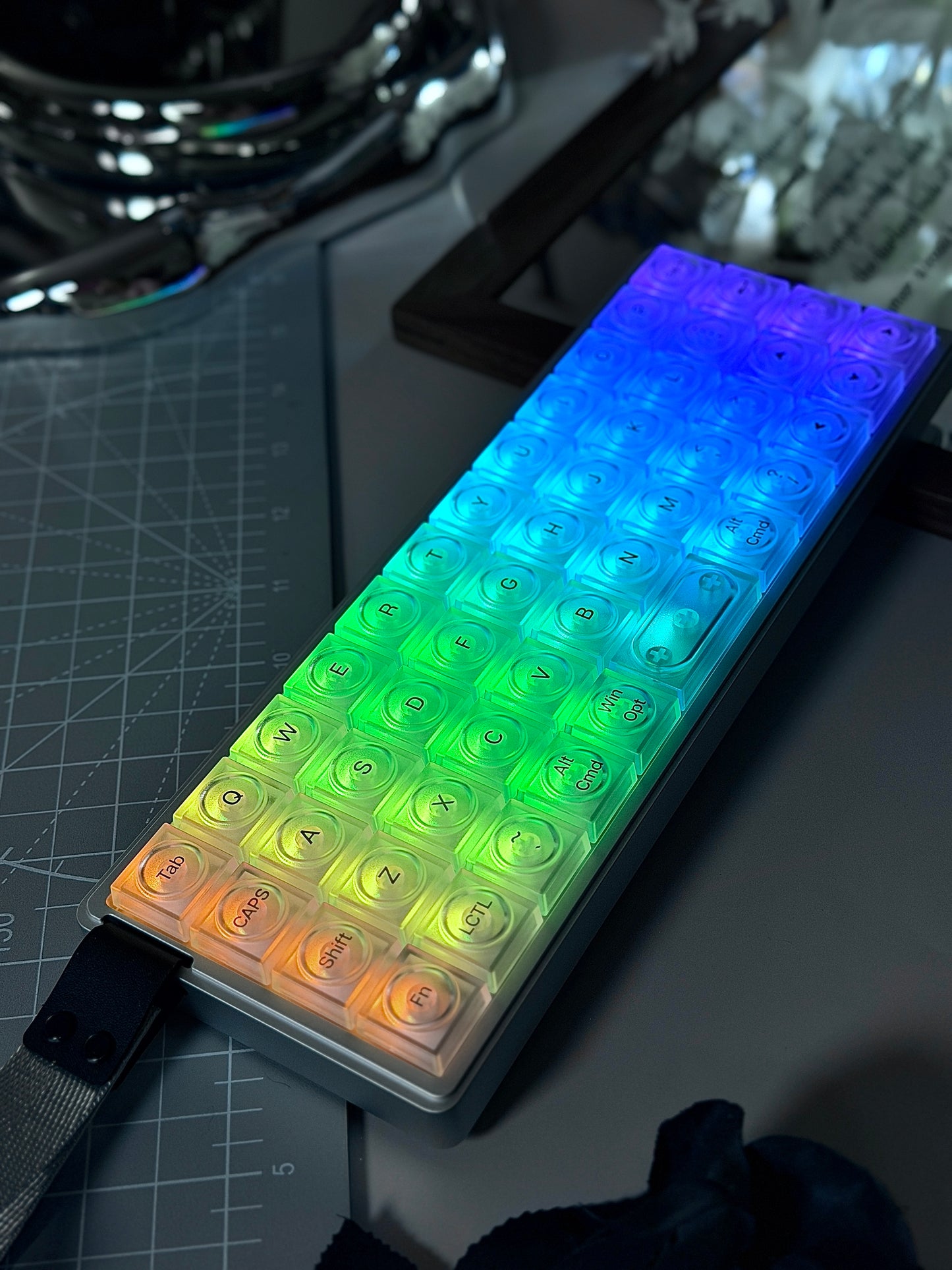 Unboxing For SALEs EPOMAKER LUMA40 Wireless Mechanical Keyboard Low Profile Switch