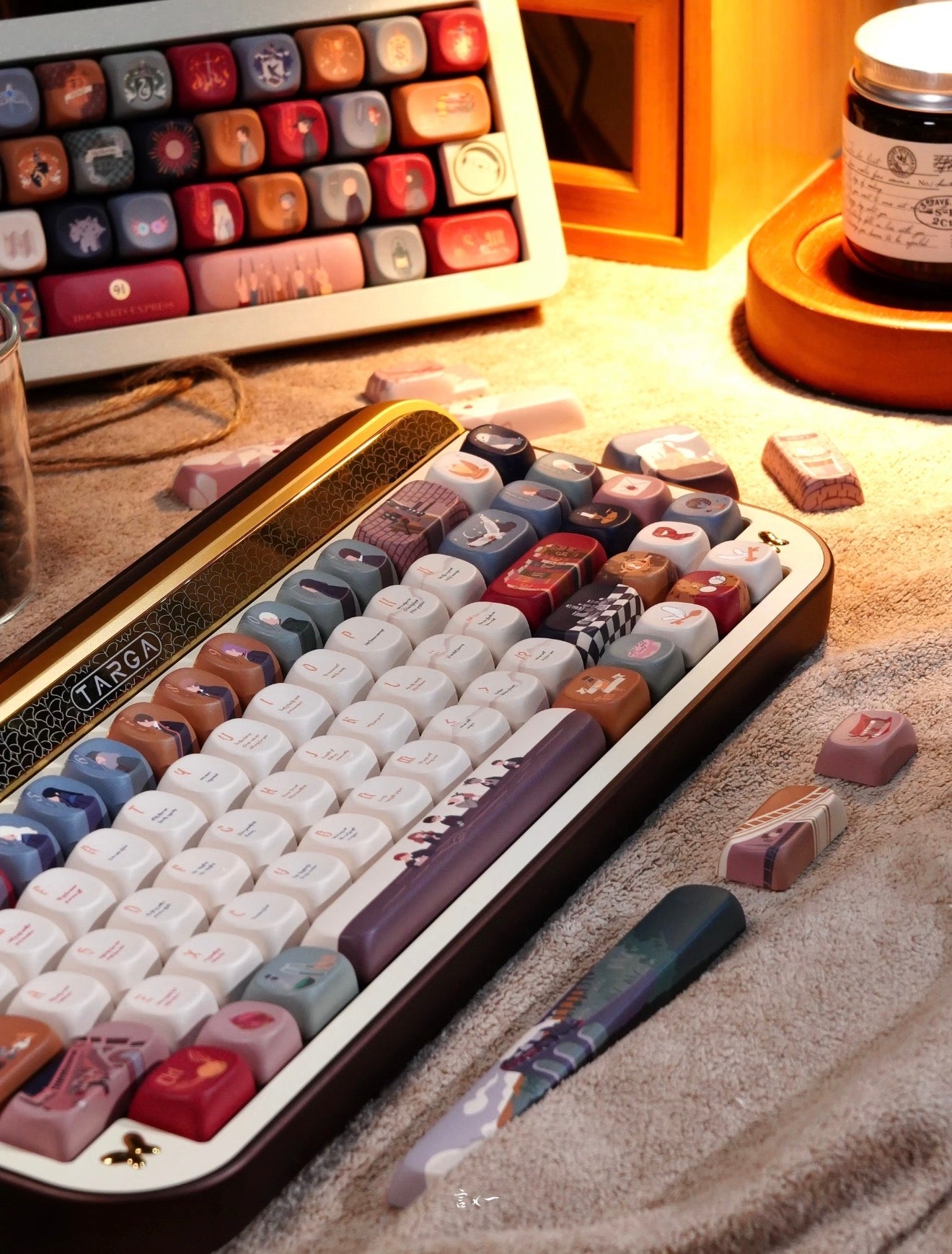 Unboxing Keycap SET ONLY 1 Instock #0288 Harry Potter Theme Hedwig Letters MOA Profile
