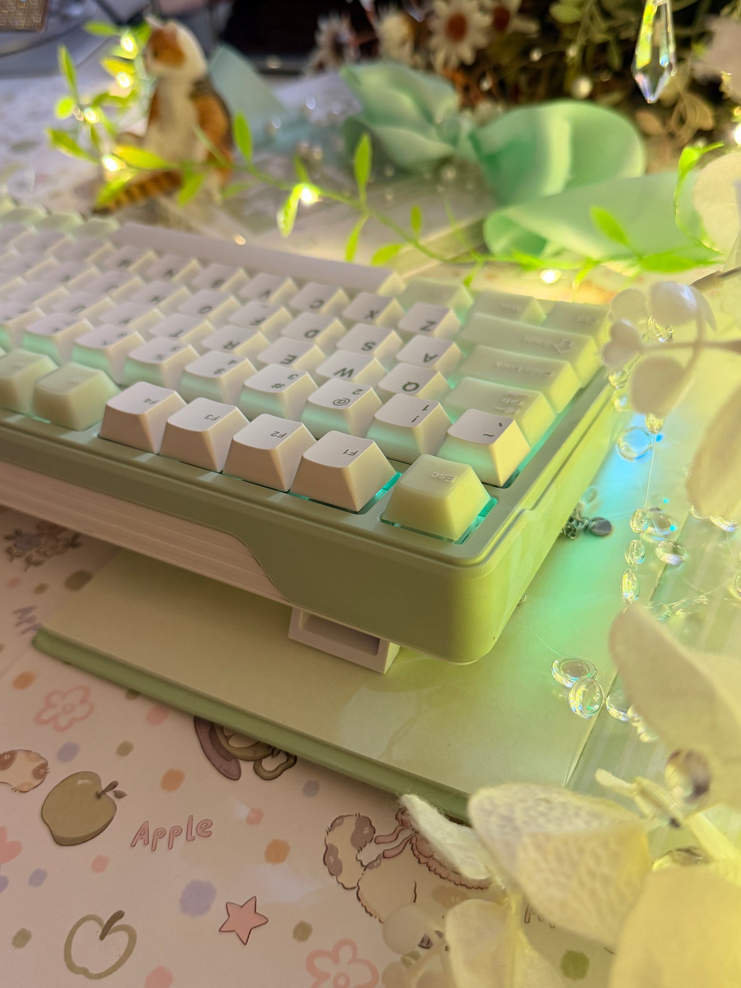 Unboxing For Sales FURYCUBE K99 pro Creamy Green Wireless Mechanical Keyboard, Gasket Hot Swappable RGB Gaming Keyboard with Numpad