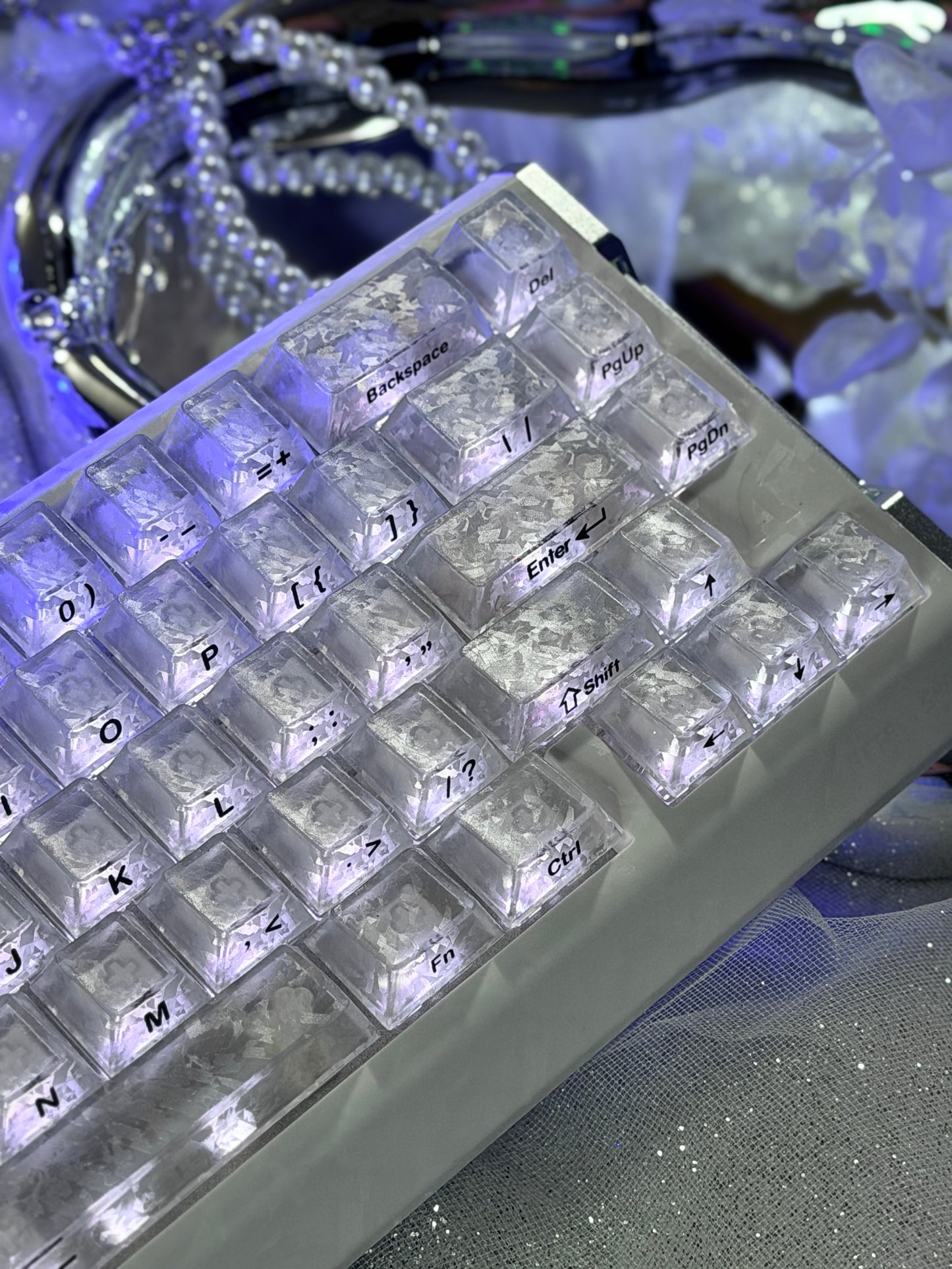 Sample For Sale ONLY 1 Instock ATTACK SHARK R68 HE Carbon Fiber Rapid Trigger Gaming Keyboard Magnetic Switch