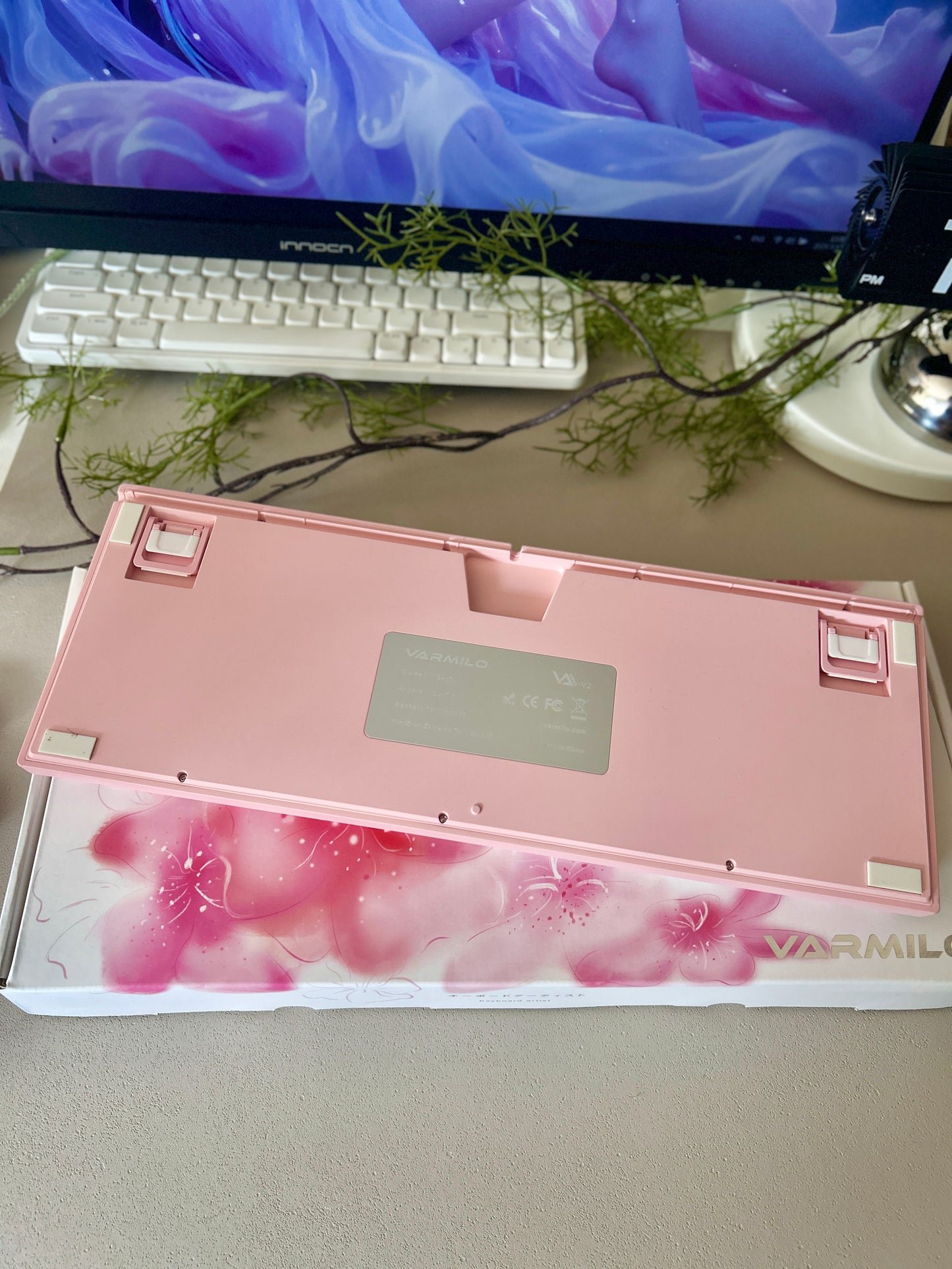 Unboxing For SALEs Varmilo VA87M Sakura Pink LED TKL Mechanical Keyboard