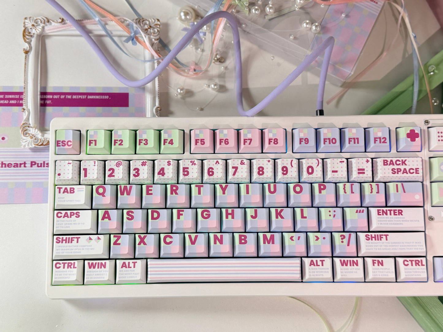 Unboxing Sample For Sale ONLY 1 Instock Wireless Mechanical Keyboard Chilkey ND104 Gaming Keyboard