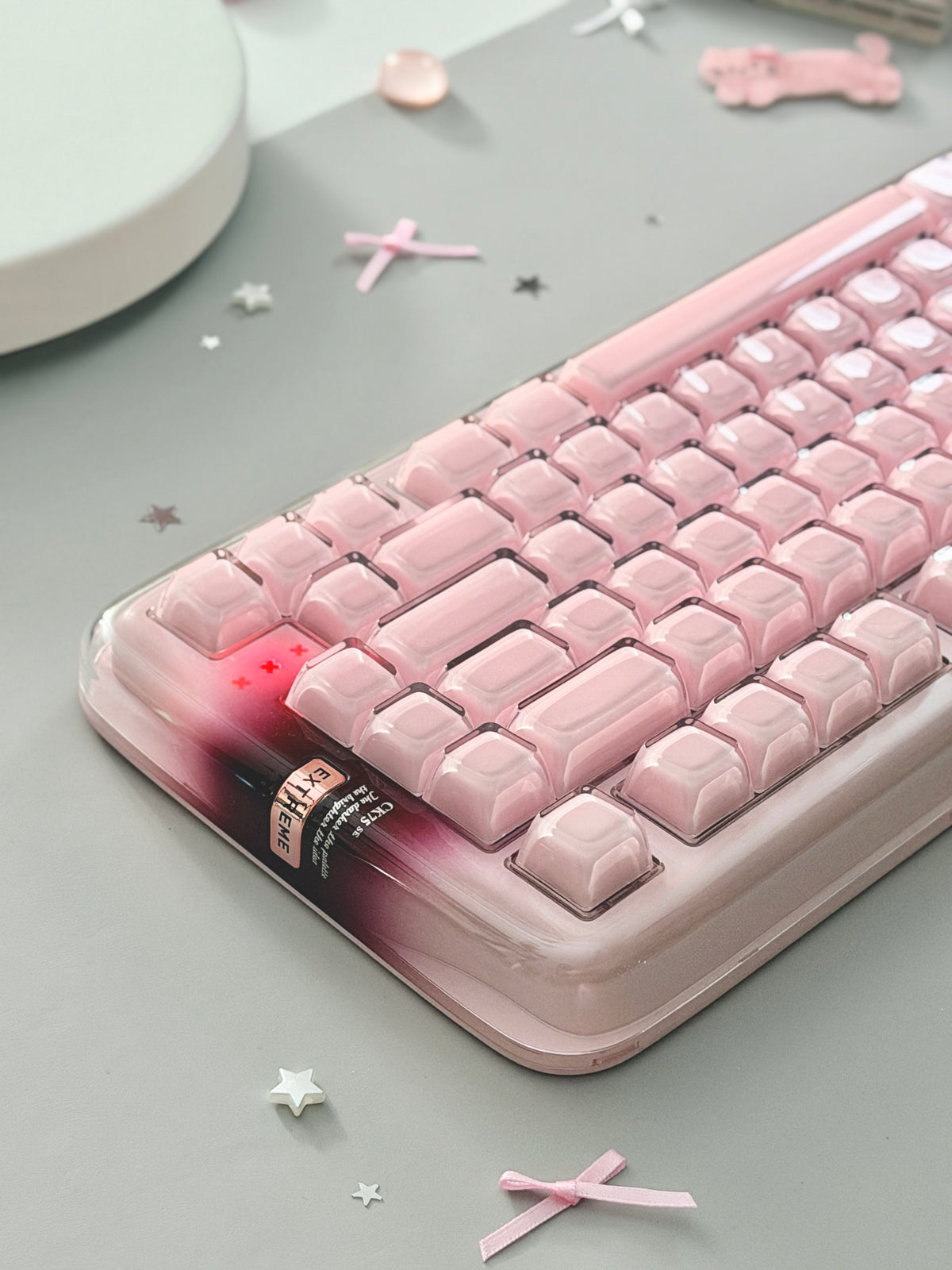 Unboxing Clearance ONLY 1 Instock XVX x CoolKiller CK75 SE Wireless Mechanical Keyboard Pink