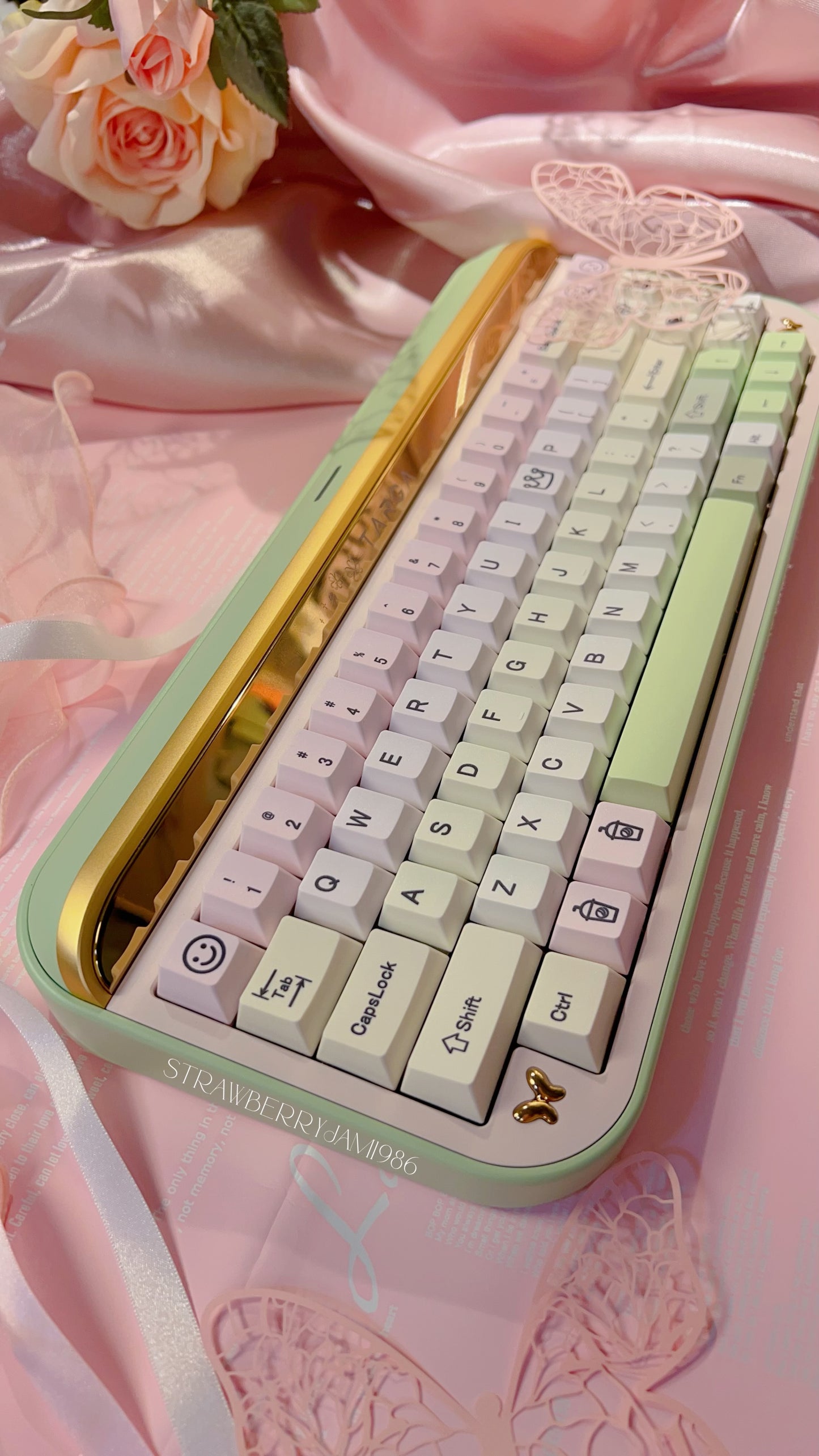 002 Peach Grape Oolong Tea Keycap Cherry Profile 139 Keys