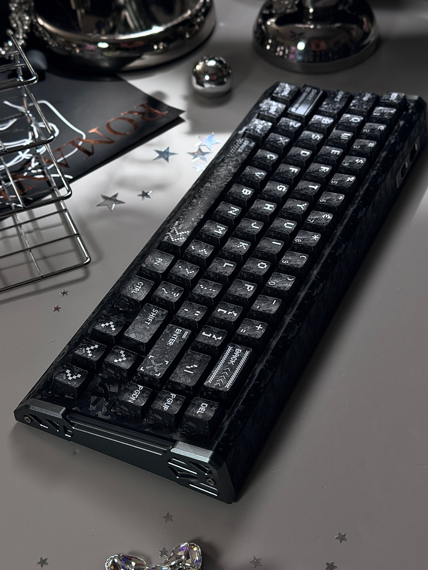 Unboxing Clearance ONLY 1 Instock ATTACK SHARK R68 HE Carbon Fiber Rapid Trigger Gaming Keyboard Magnetic Switch
