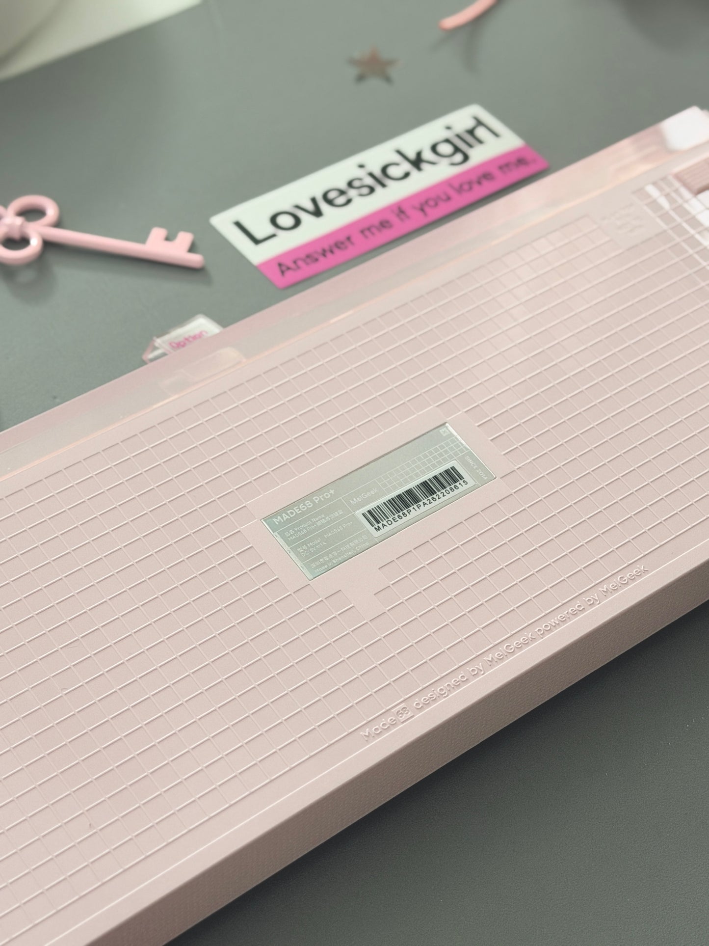 Unboxing Clearance ONLY 1 Instock Pink MADE68 PRO+ HALL EFFECT GAMING KEYBOARD