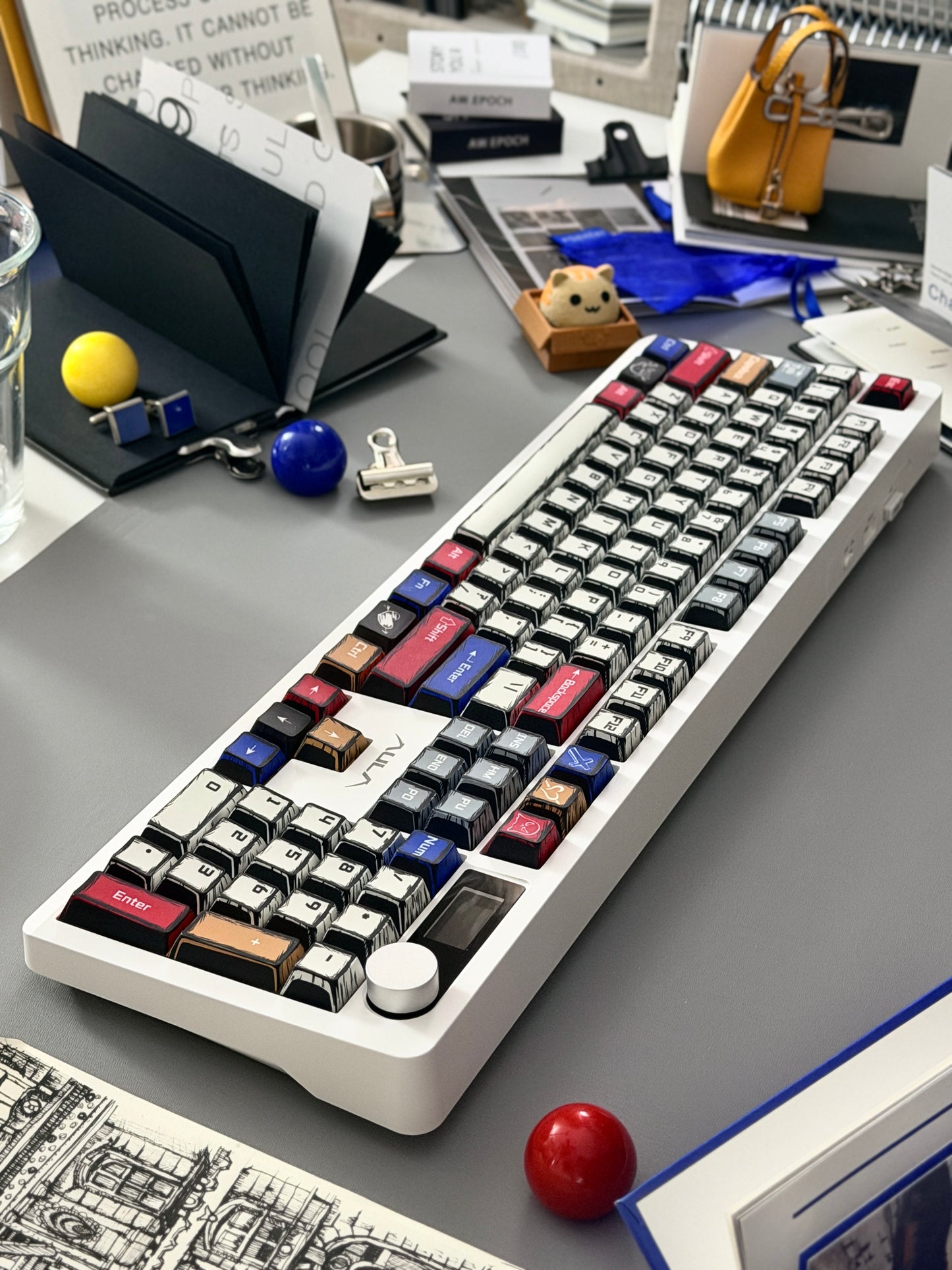 Unboxing Clearance ONLY 1 Instock AULA F106 PRO Wireless Mechanical Keyboard