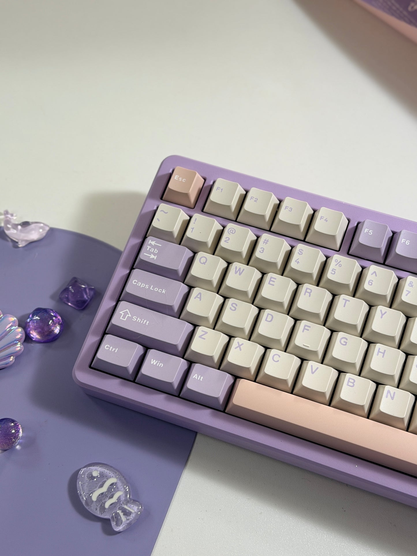 Unboxing Clearance INKY 75 Aluminum RGB Creamy Thocky Purple Wireless Custom Mechanical Keyboard