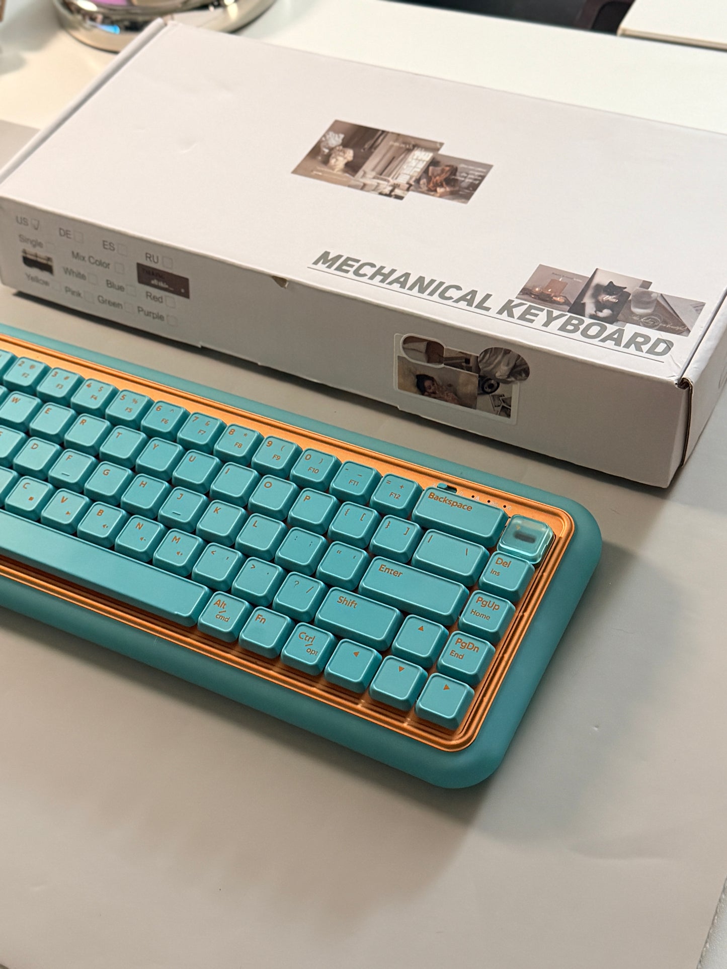 Unboxing Clearance ONLY 1DURGOD S230 Oasis Wireless Low-Profile Keyboard