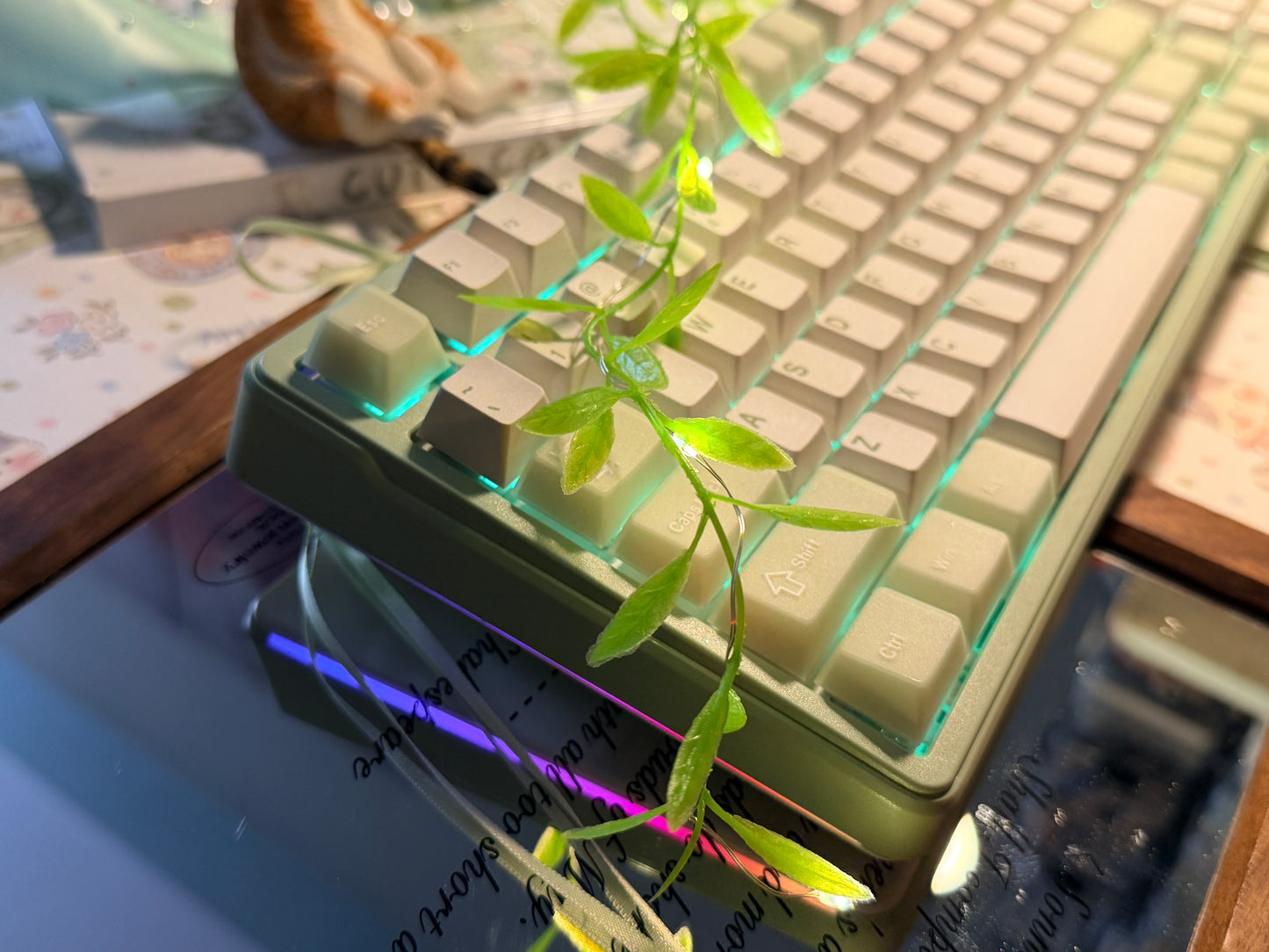 Unboxing For Sales FURYCUBE K99 pro Creamy Green Wireless Mechanical Keyboard, Gasket Hot Swappable RGB Gaming Keyboard with Numpad