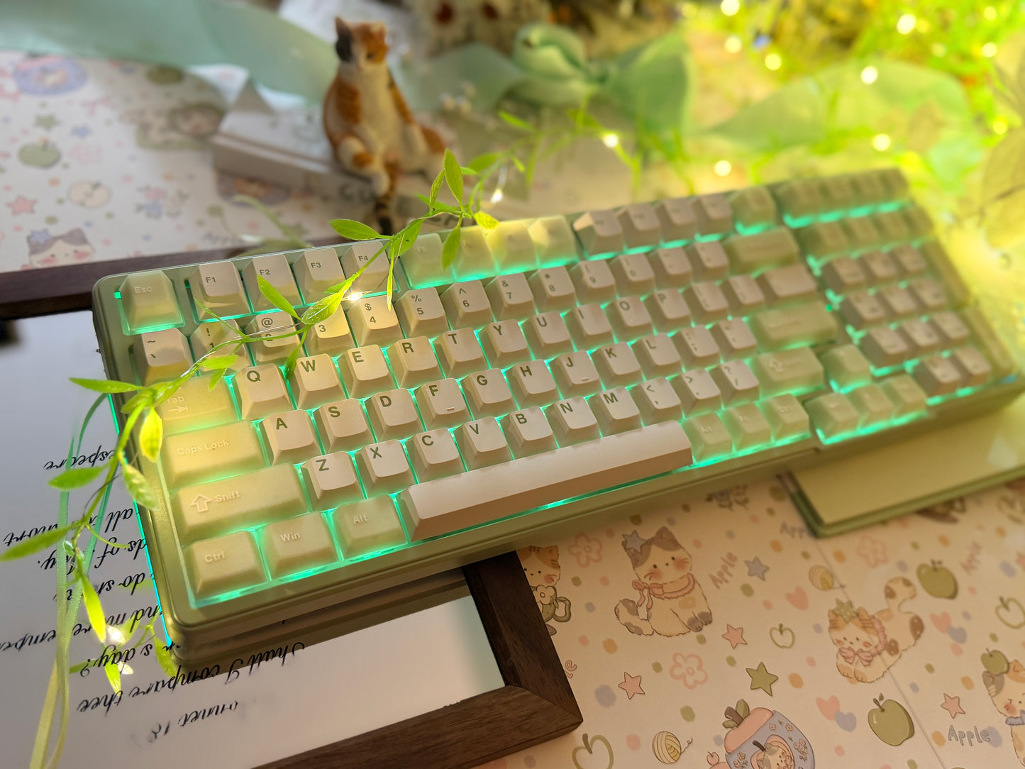 Unboxing For Sales FURYCUBE K99 pro Creamy Green Wireless Mechanical Keyboard, Gasket Hot Swappable RGB Gaming Keyboard with Numpad