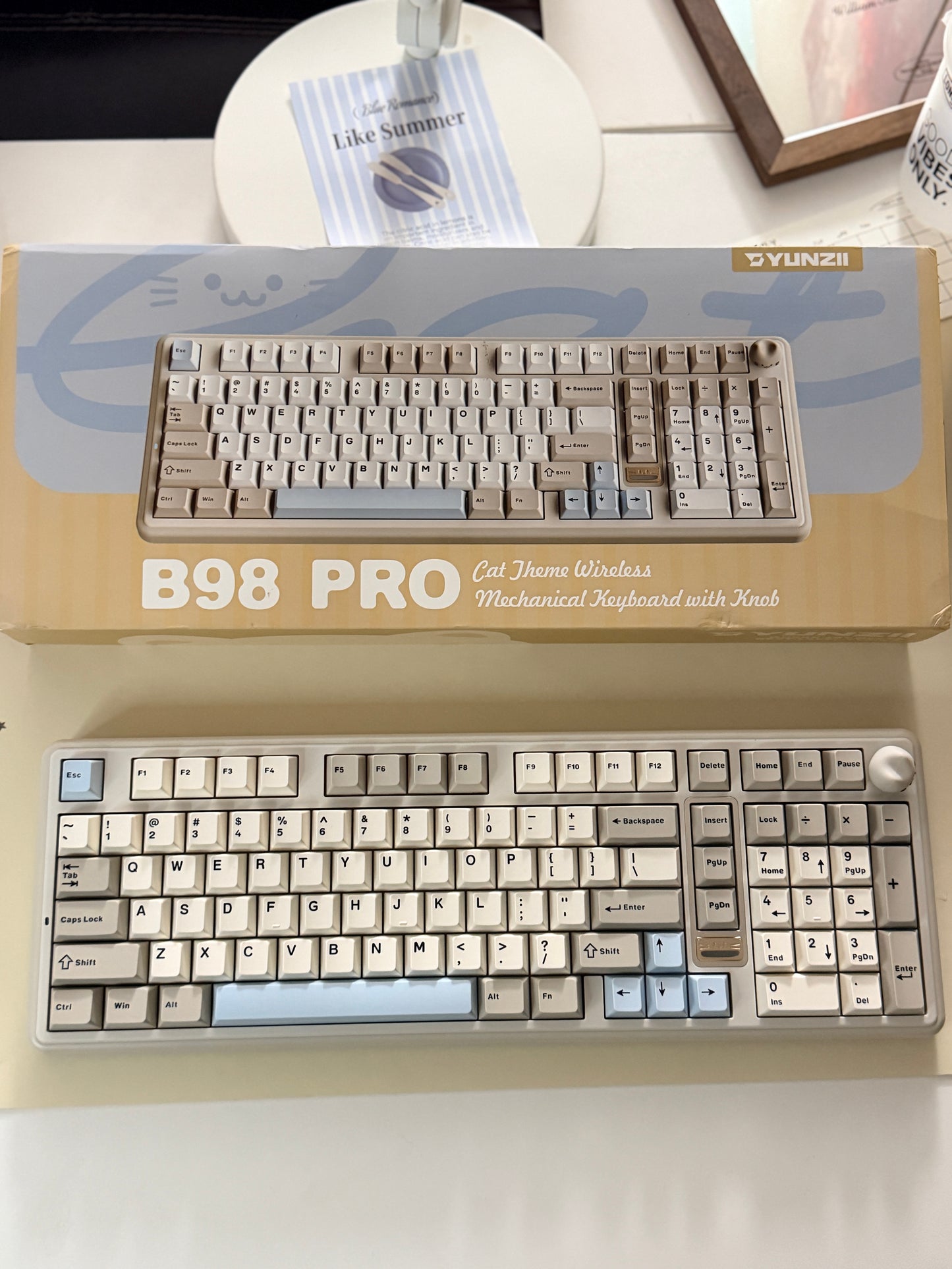 Unboxing Clearance ONLY 1 Instock YUNZII B98 PRO Wireless Mechanical Keyboard