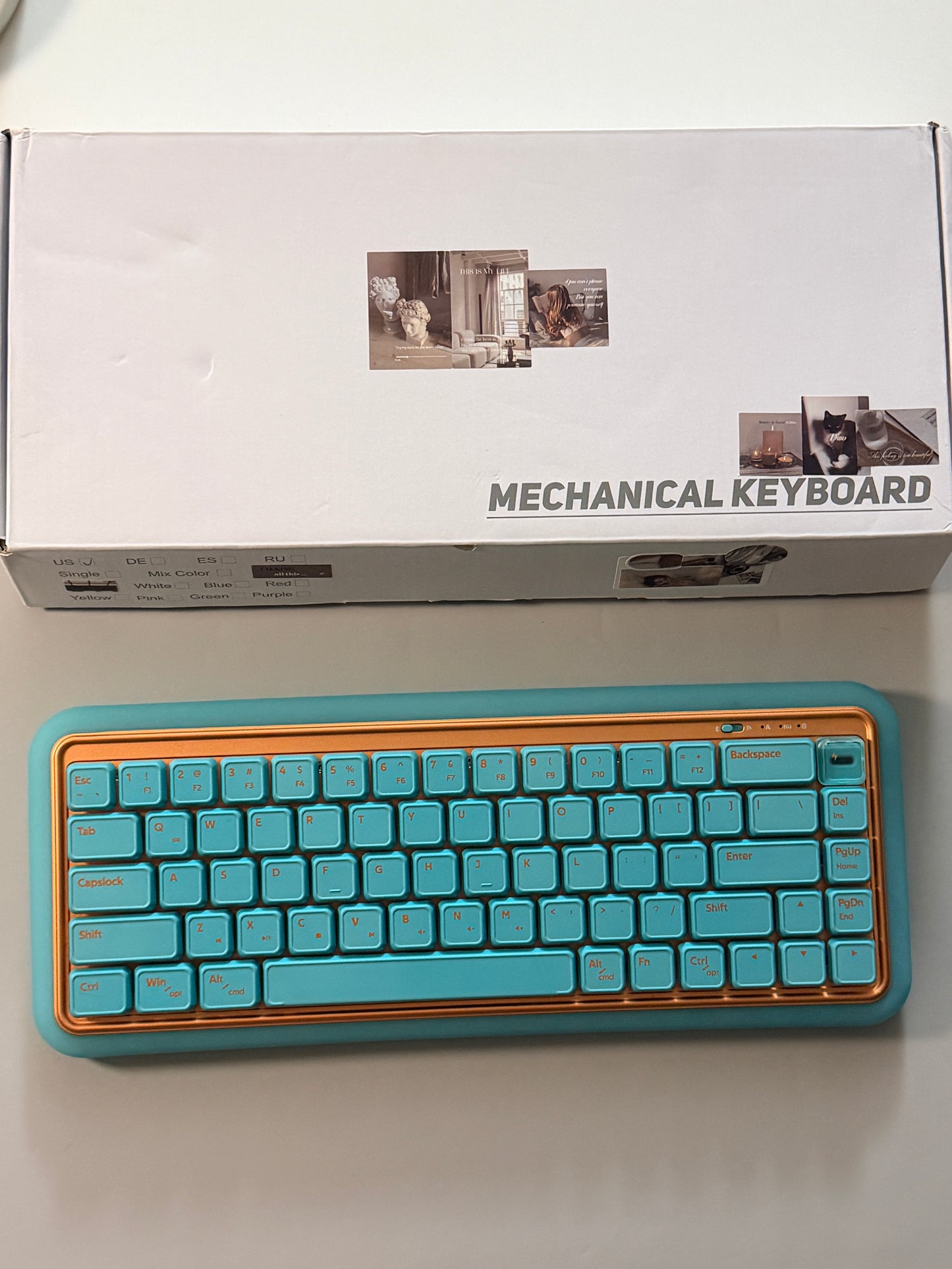 Unboxing Clearance ONLY 1DURGOD S230 Oasis Wireless Low-Profile Keyboard