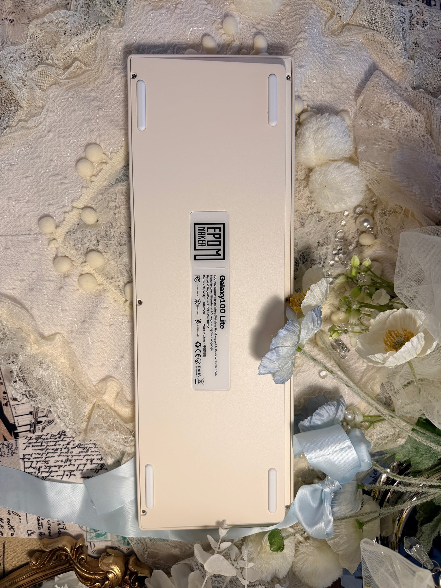 Unboxing For Sales ONLY 1 Instock EPOMAKER Galaxy100 lite Creamy Thocky Full Size Wireless Mechanical Keyboard