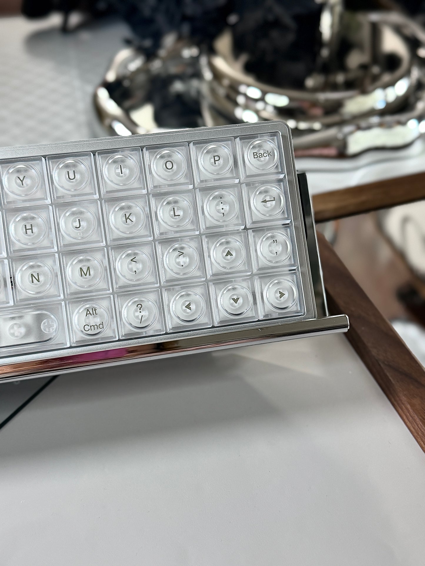 Unboxing For SALEs EPOMAKER LUMA40 Wireless Mechanical Keyboard Low Profile Switch