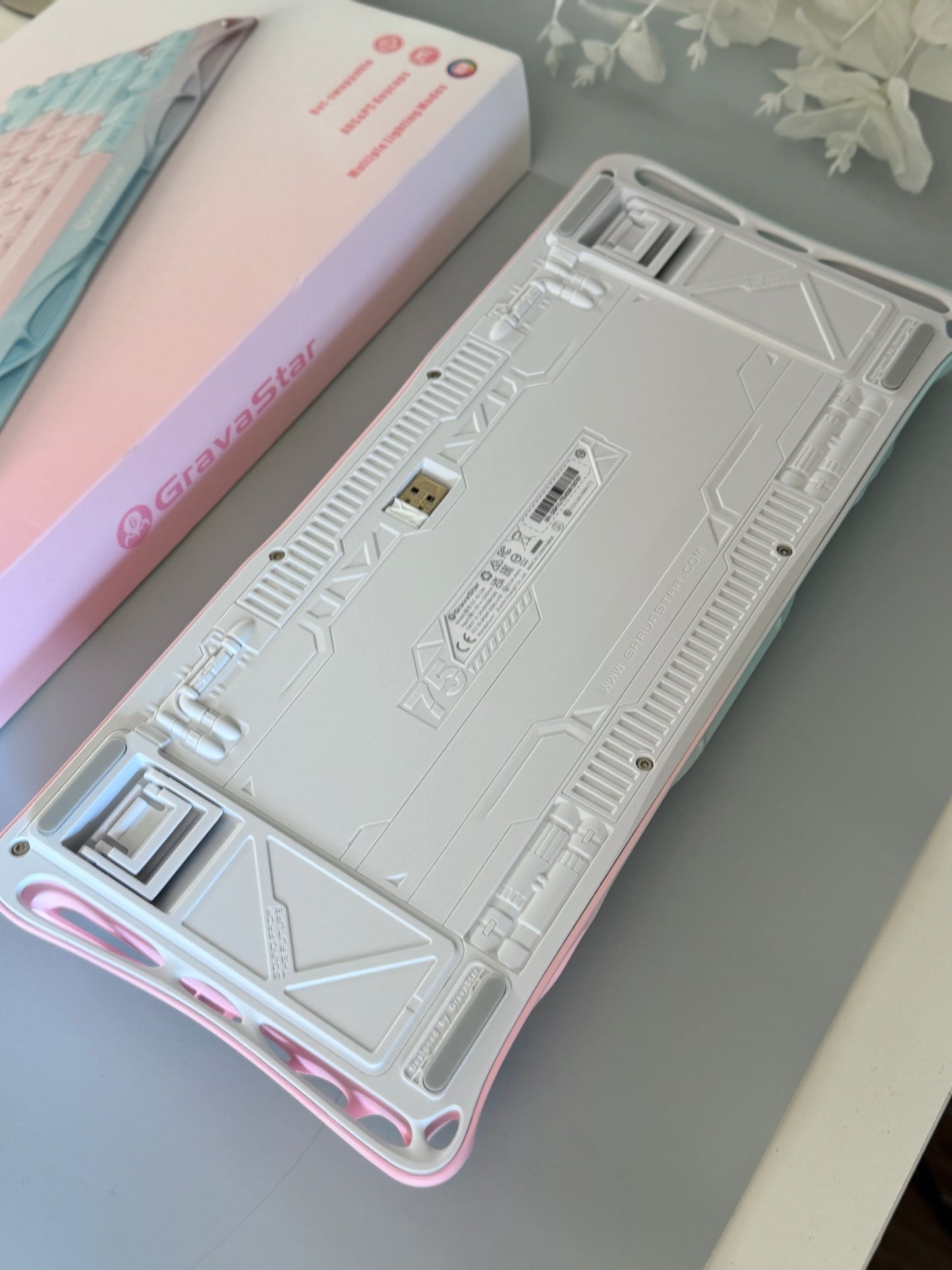 Unboxing Clearance ONLY 1 Instock GravaStar Mercury K1 Lite Special Edition - Lumen Rose
