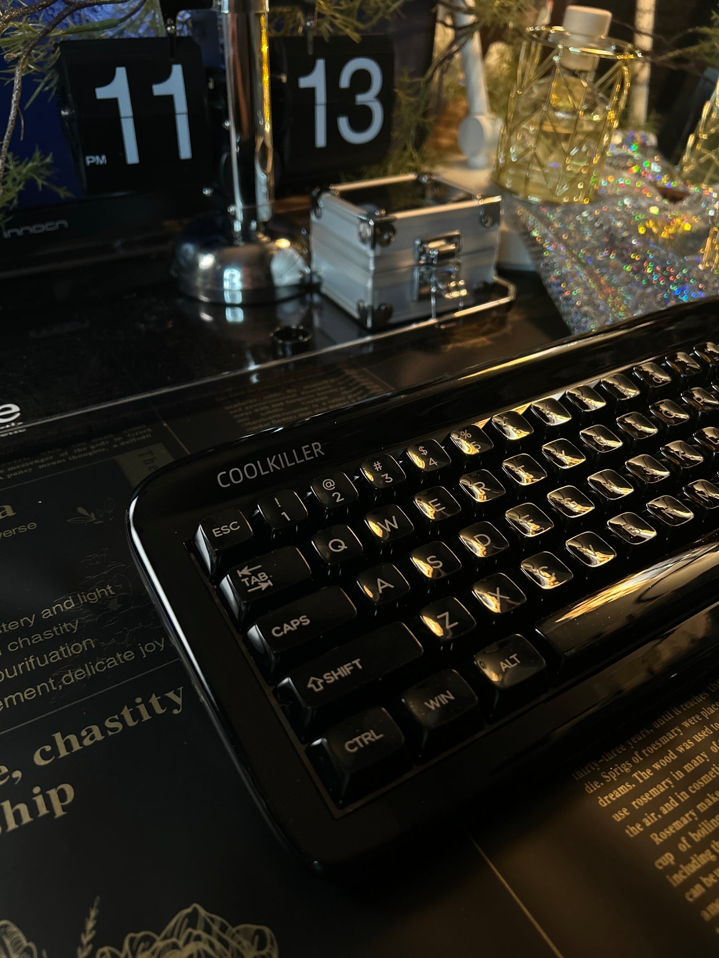 Unboxing Clearance ONLY 1 CoolKiller Raven Black Vivid67 Aluminum Mechanical Keyboard