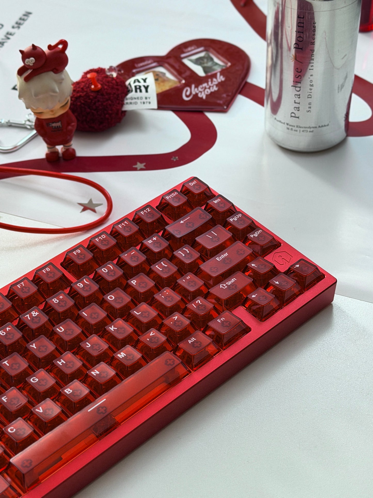Unboxing Clearance ONLY 1 Instock IROK MG75 V2 HE Anodized Red GAMING Keyboard