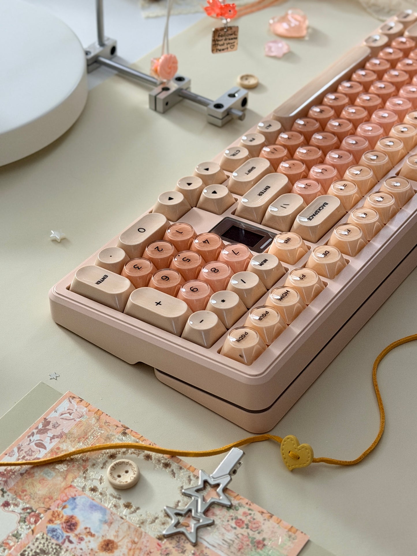 Unboxing Clearance ONLY 1 Instock WOMIER WK98 98% MULTIMEDIA SCREEN MECHANICAL GAMING KEYBOARD