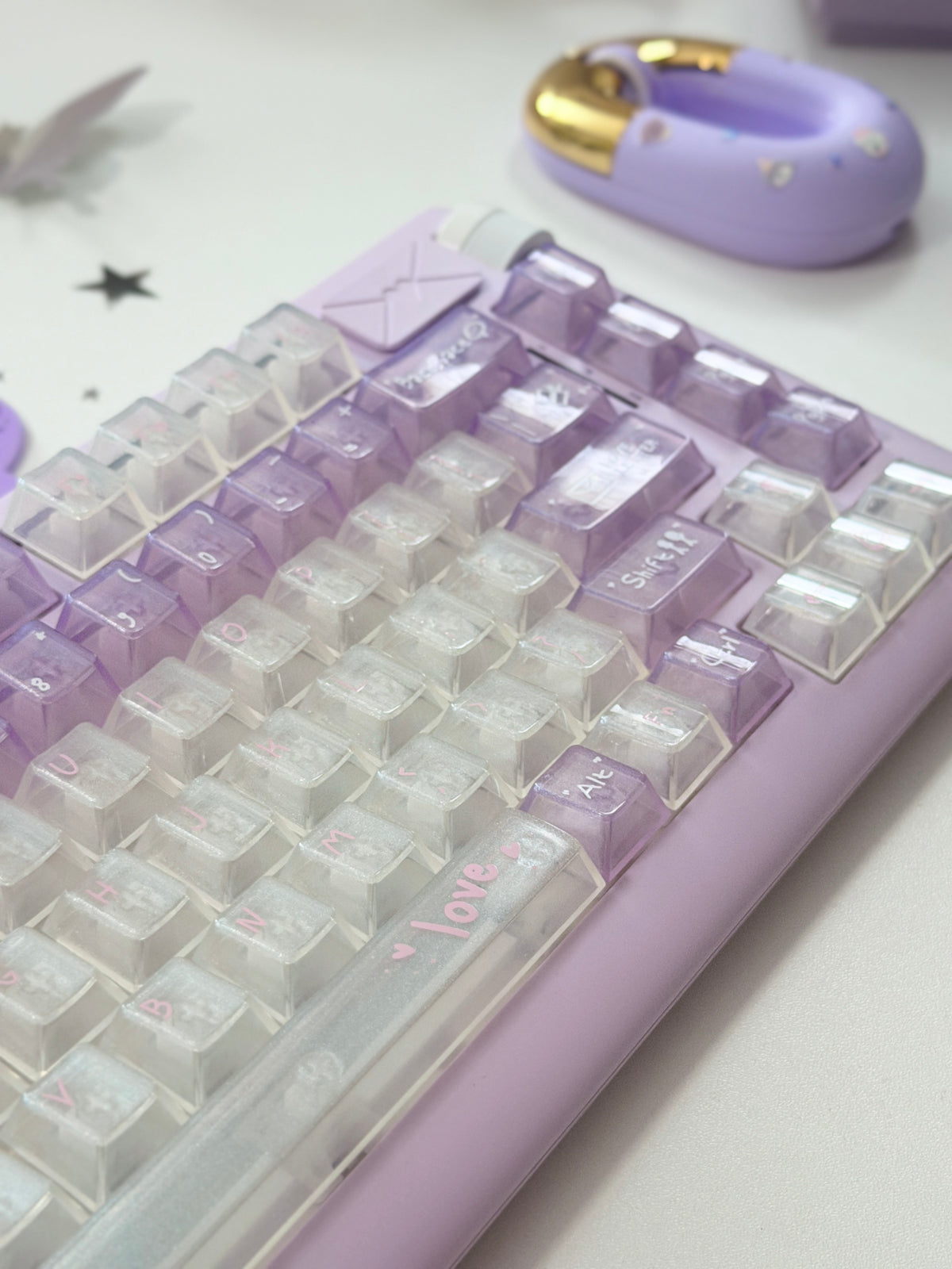 Unboxing For Clearance ONLY 1 Instock Fopato CL75 Purple premium, compact 75% layout triple-mode mechanical keyboard & mouse