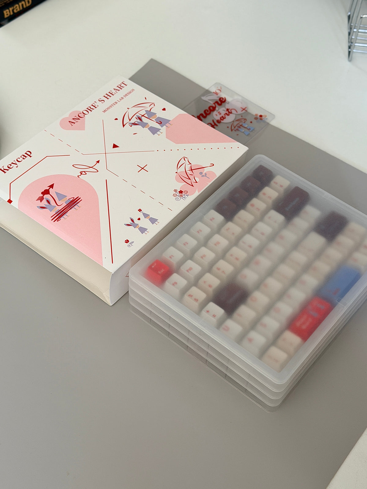 ONLY 1 Instock Prebuilt Aluminum Customized Mechanical Keyboard Cocomi80 Anordized Brown Champagne Set  | Wireless | Backlit