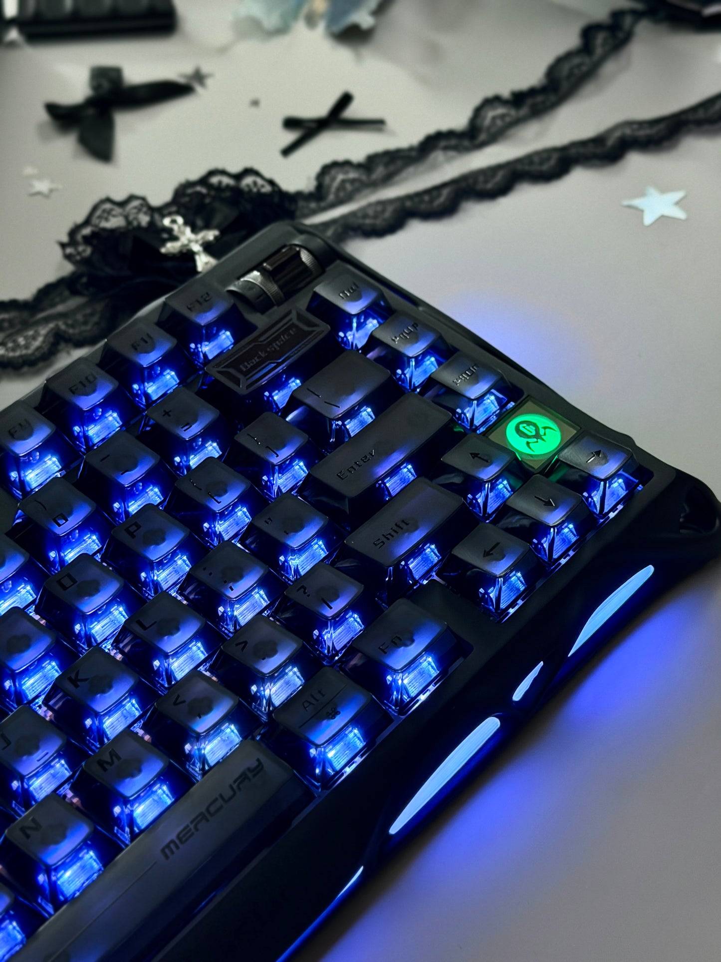 ONLY 1 Unboxing For Clearance Mercury K1 - Stealth Black Aluminum Mechanical Keyboard