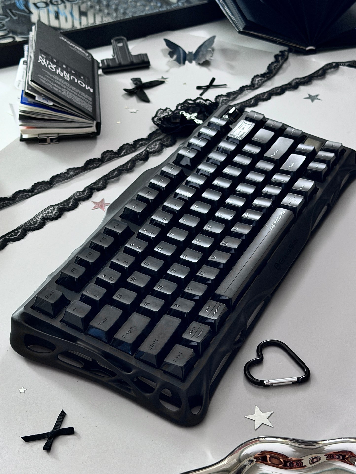 ONLY 1 Unboxing For Clearance Mercury K1 - Stealth Black Aluminum Mechanical Keyboard
