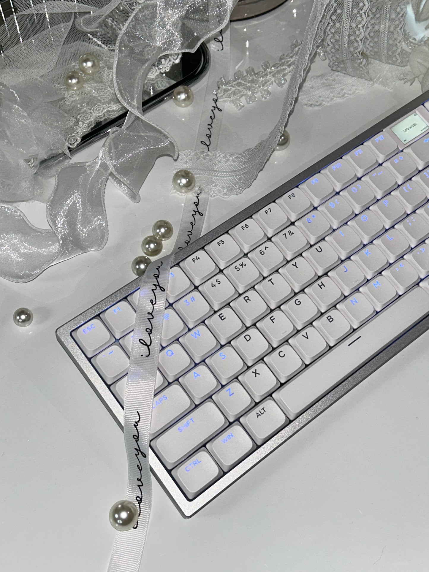 Unboxing Sample For Sales ONLY 1 Instock CK100 tri-mode low-profile mechanical wireless keyboard