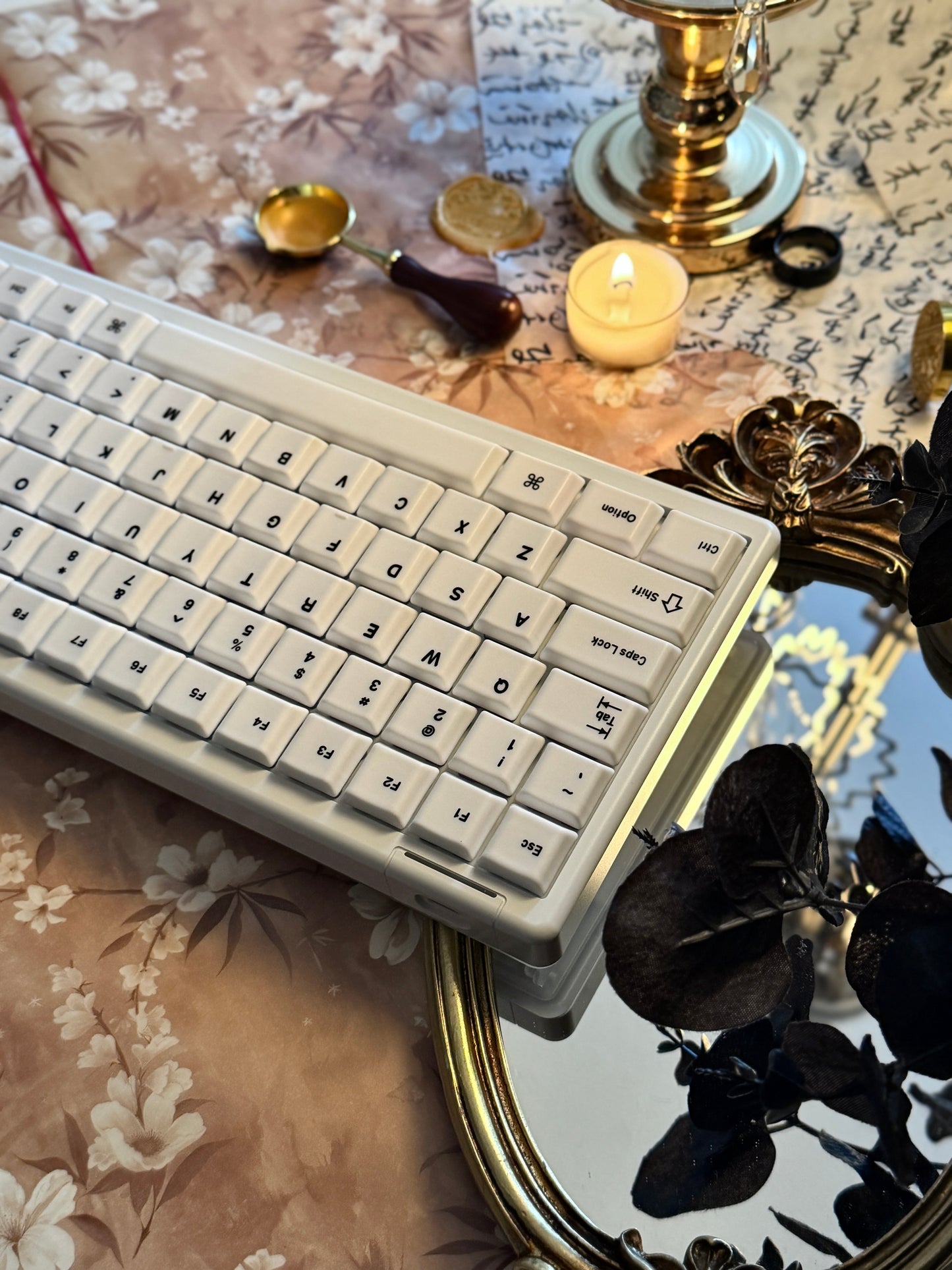 Unboxing Clearance ONLY 1 Instock ZEN75 Low-Profile Keyboard with Ceramic Keycaps
