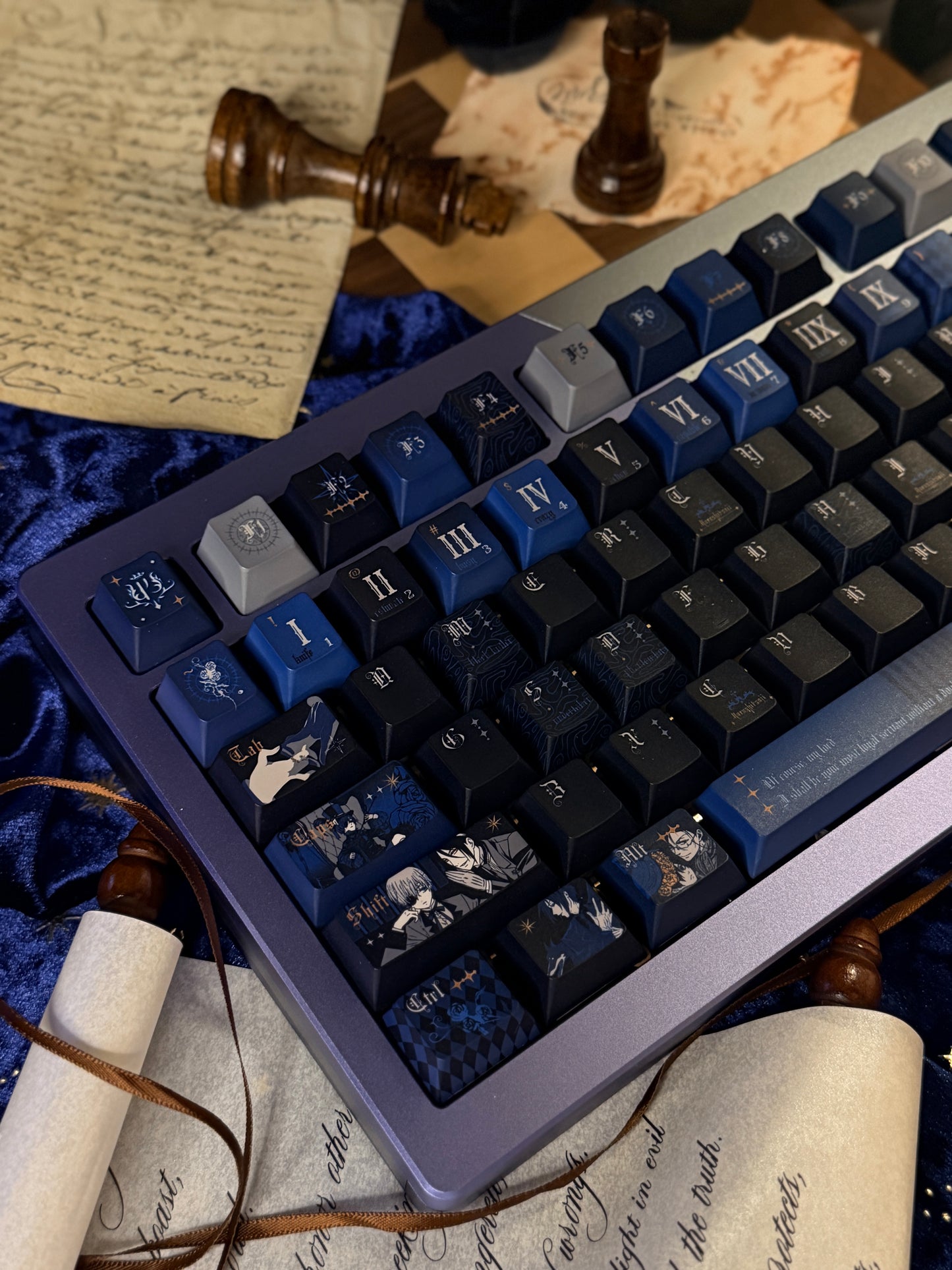 Unboxing For SALEs KiiBOOM LOOP75
Hotswappable Aluminum Gasket Mechanical Keyboard Silver Blue（not including the Wristrest）