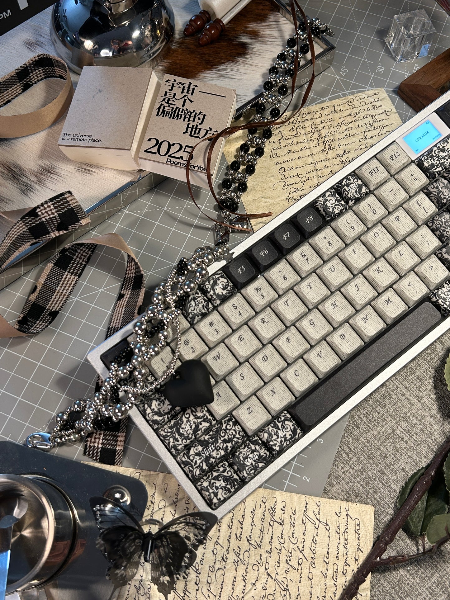 Unboxing Sample For Sales ONLY 1 Instock CK100 tri-mode low-profile mechanical wireless keyboard