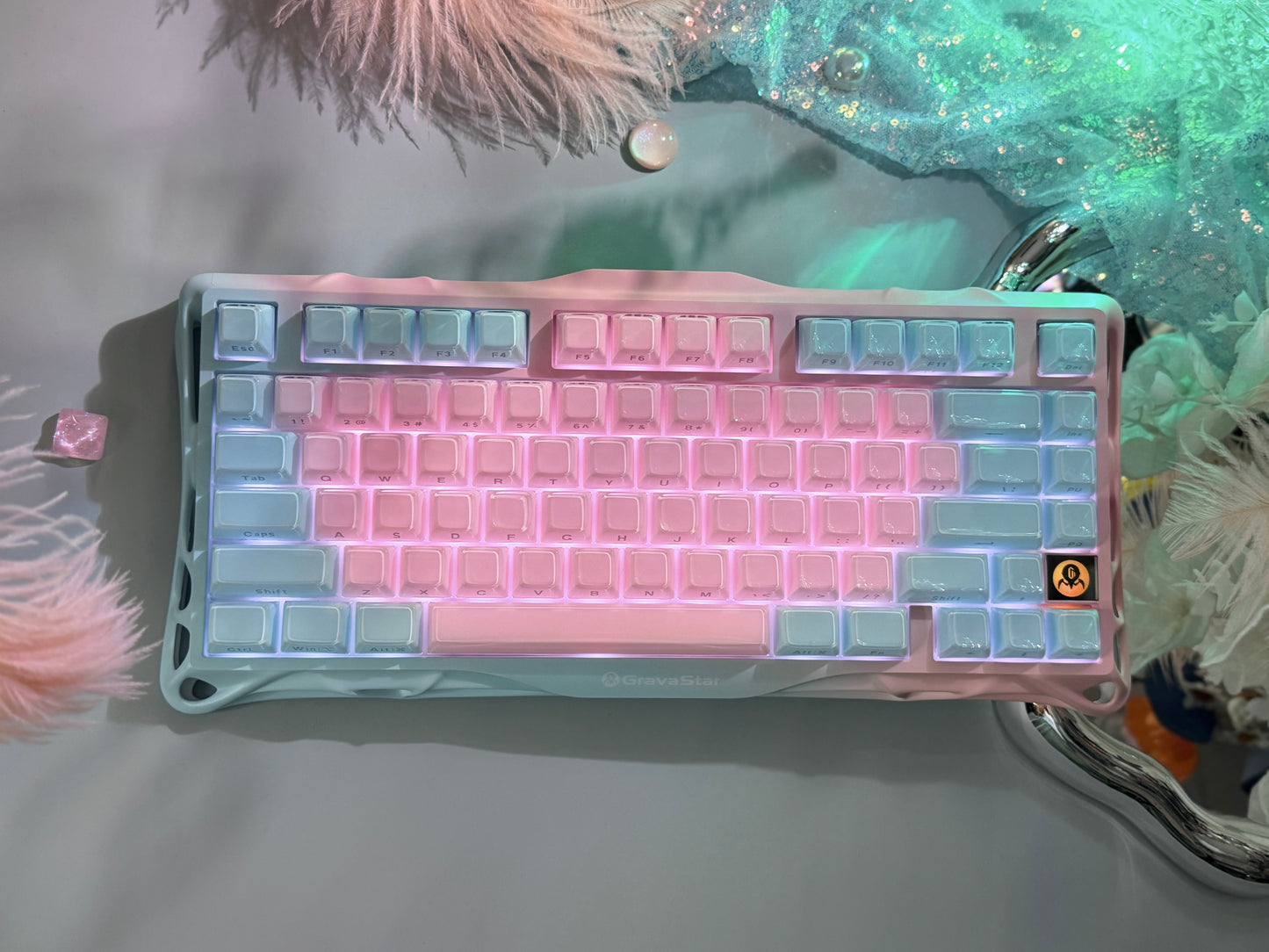 Unboxing Clearance ONLY 1 Instock GravaStar Mercury K1 Lite Special Edition - Lumen Rose