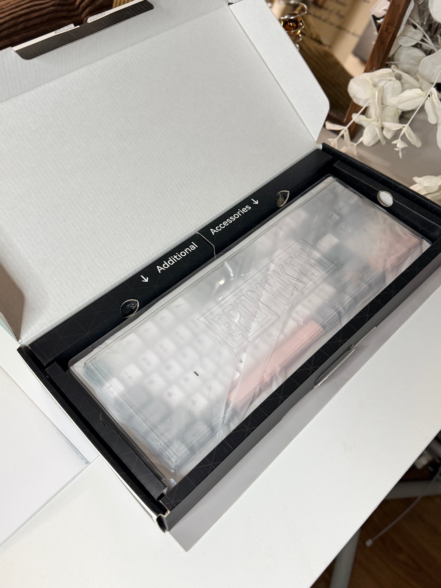 Unboxing Clearance EPOMAKER TH87 RGB Creamy Thock Mechanical Keyboard Sea Salt Silent Switch