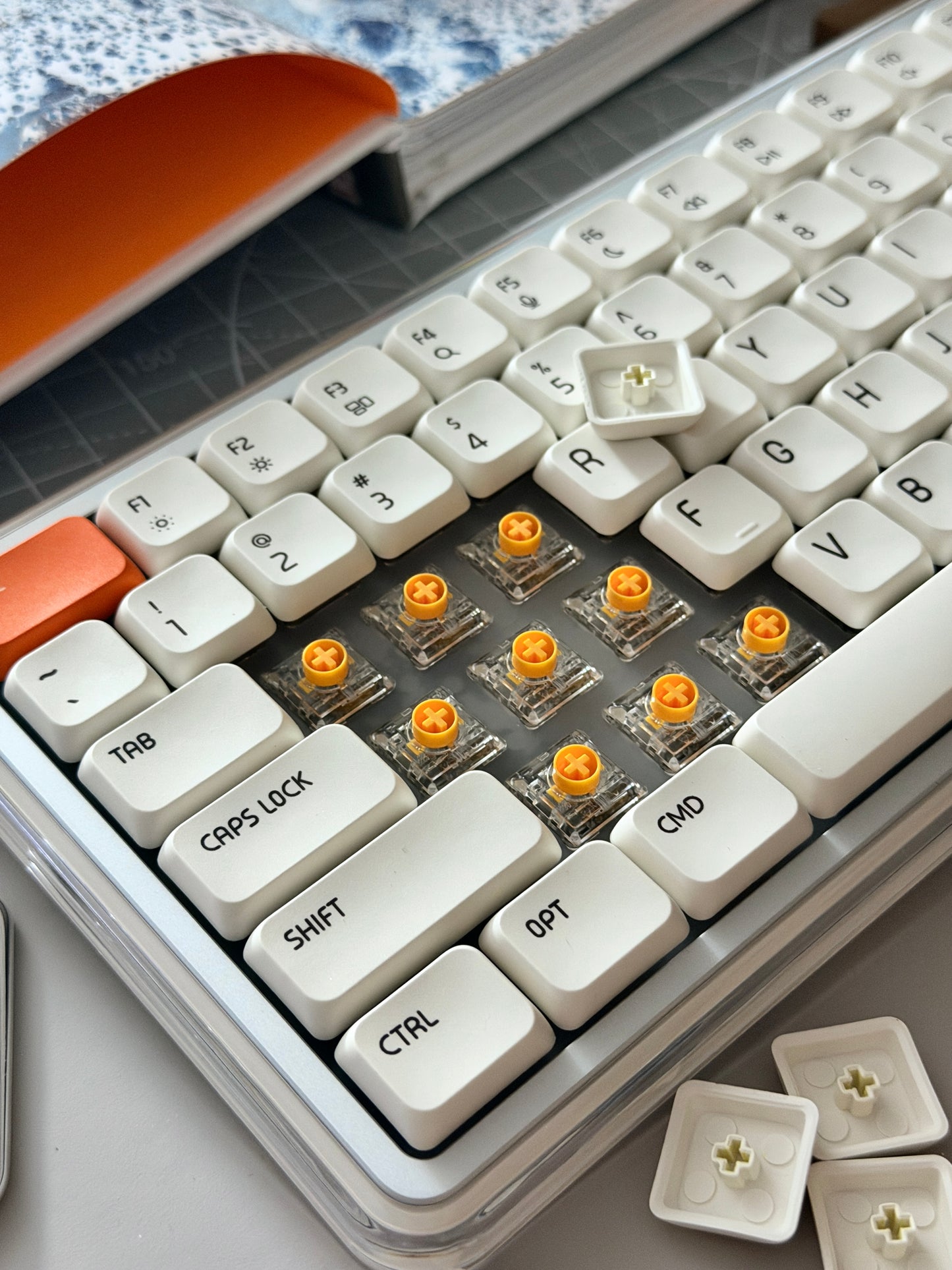 Unboxing Clearance ONLY 1 Instock MelGeek O2 Quiet Wireless Keyboard Low-Profile
