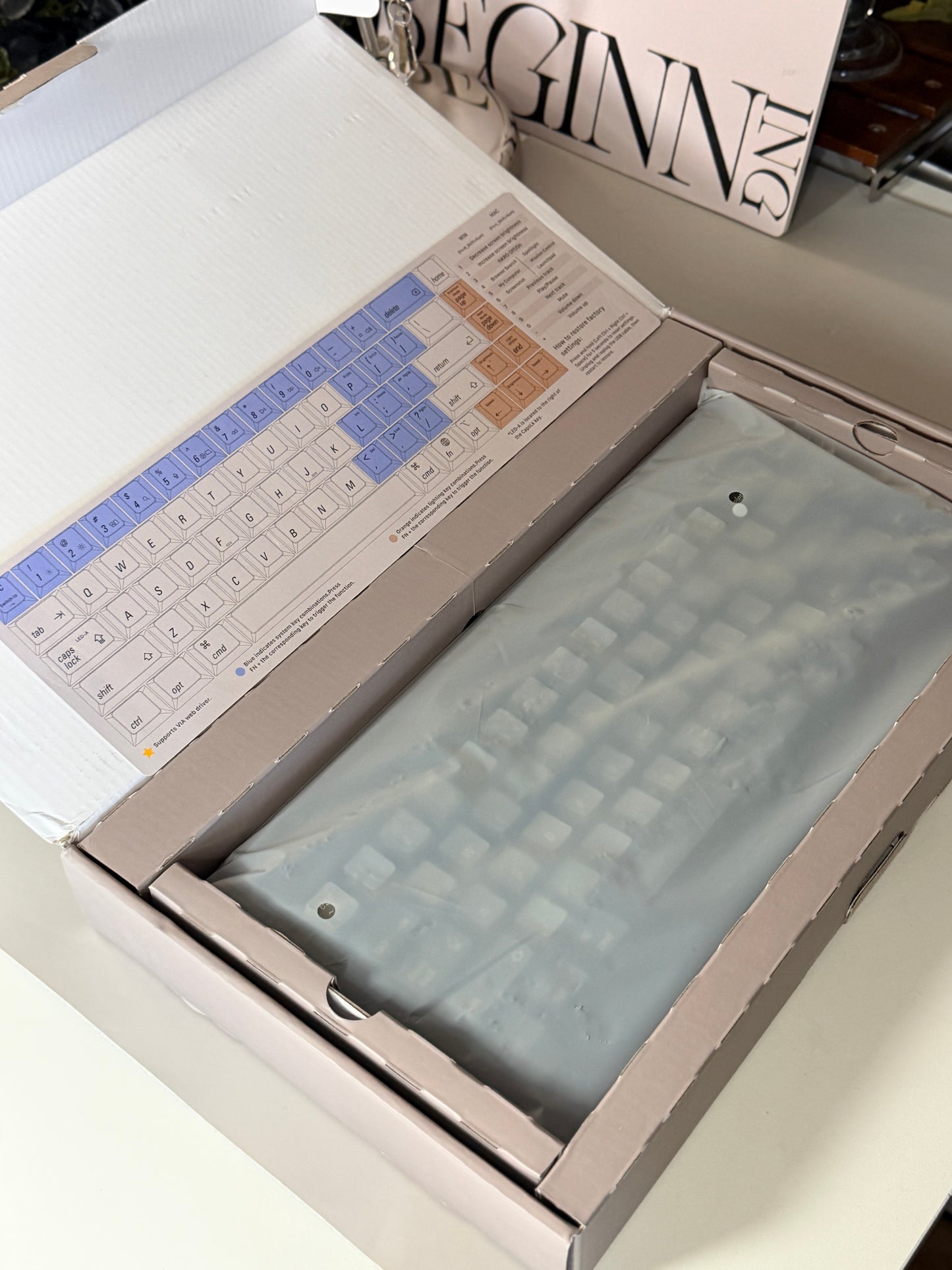Unboxing Clearance ONLY 1 Instock Kataaa Model VI Hot-Swappable Keyboard - Wired Only