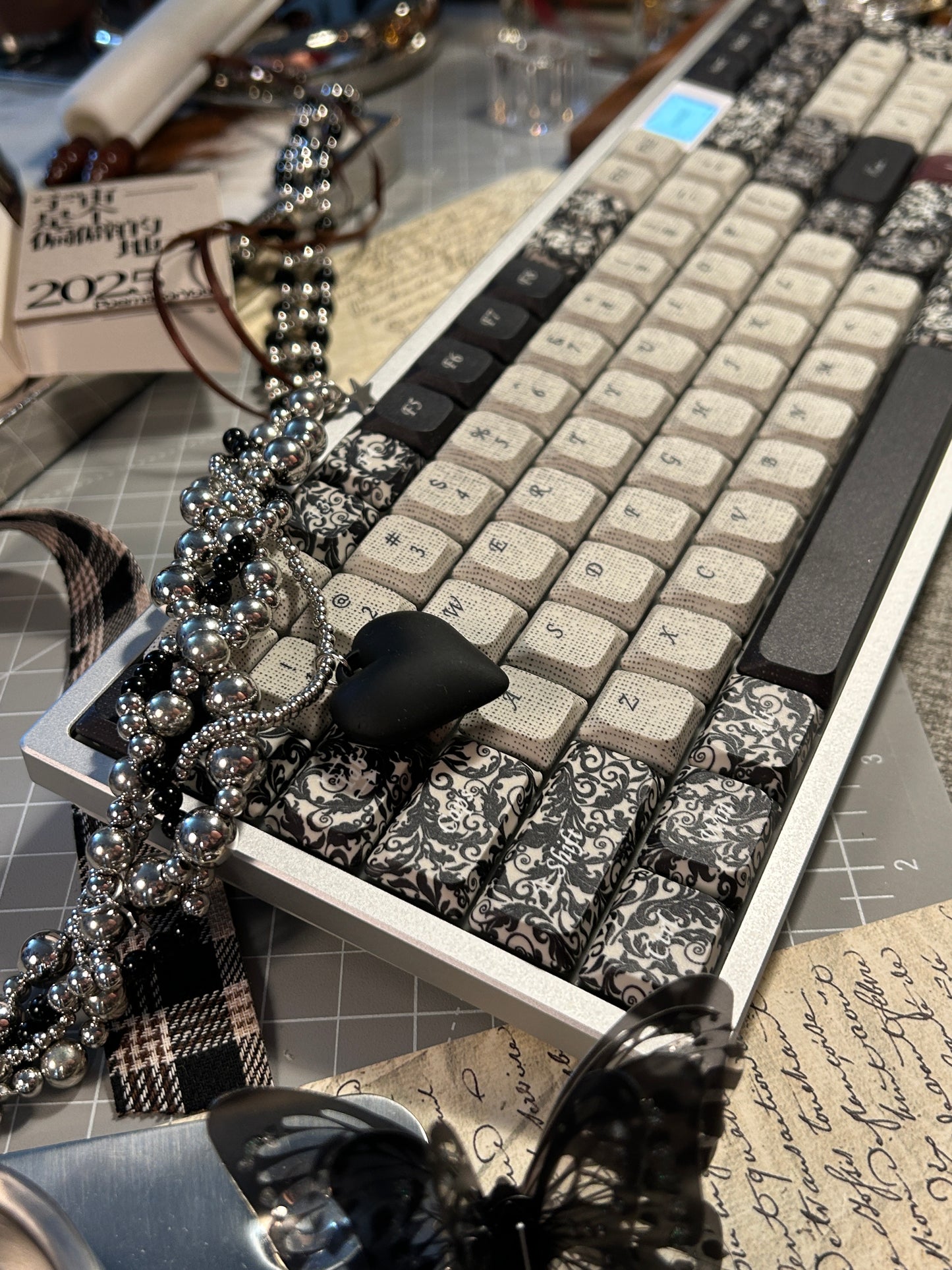 Unboxing Sample For Sales ONLY 1 Instock CK100 tri-mode low-profile mechanical wireless keyboard